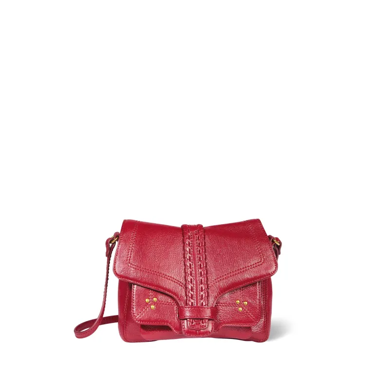 Sac Harry S Chèvre Carmin made by Jerome Dreyfuss