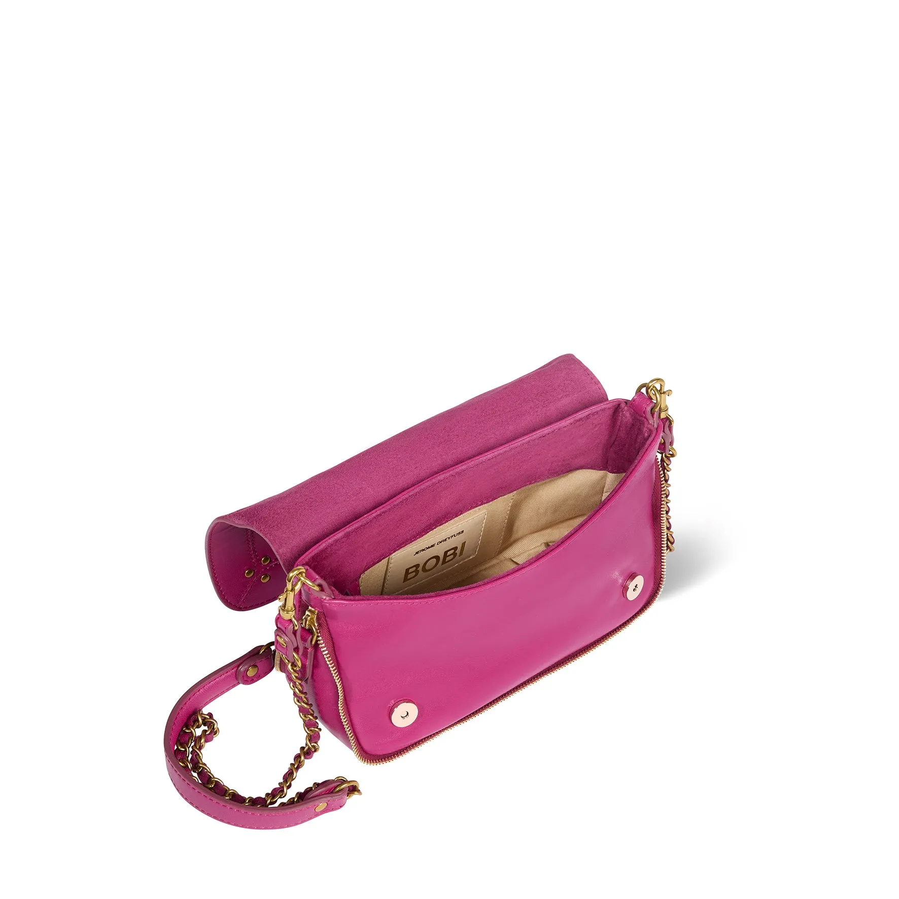 Sac Bobi S Agneau Bougainvillier sold by Jerome Dreyfuss product image thumbnail 4