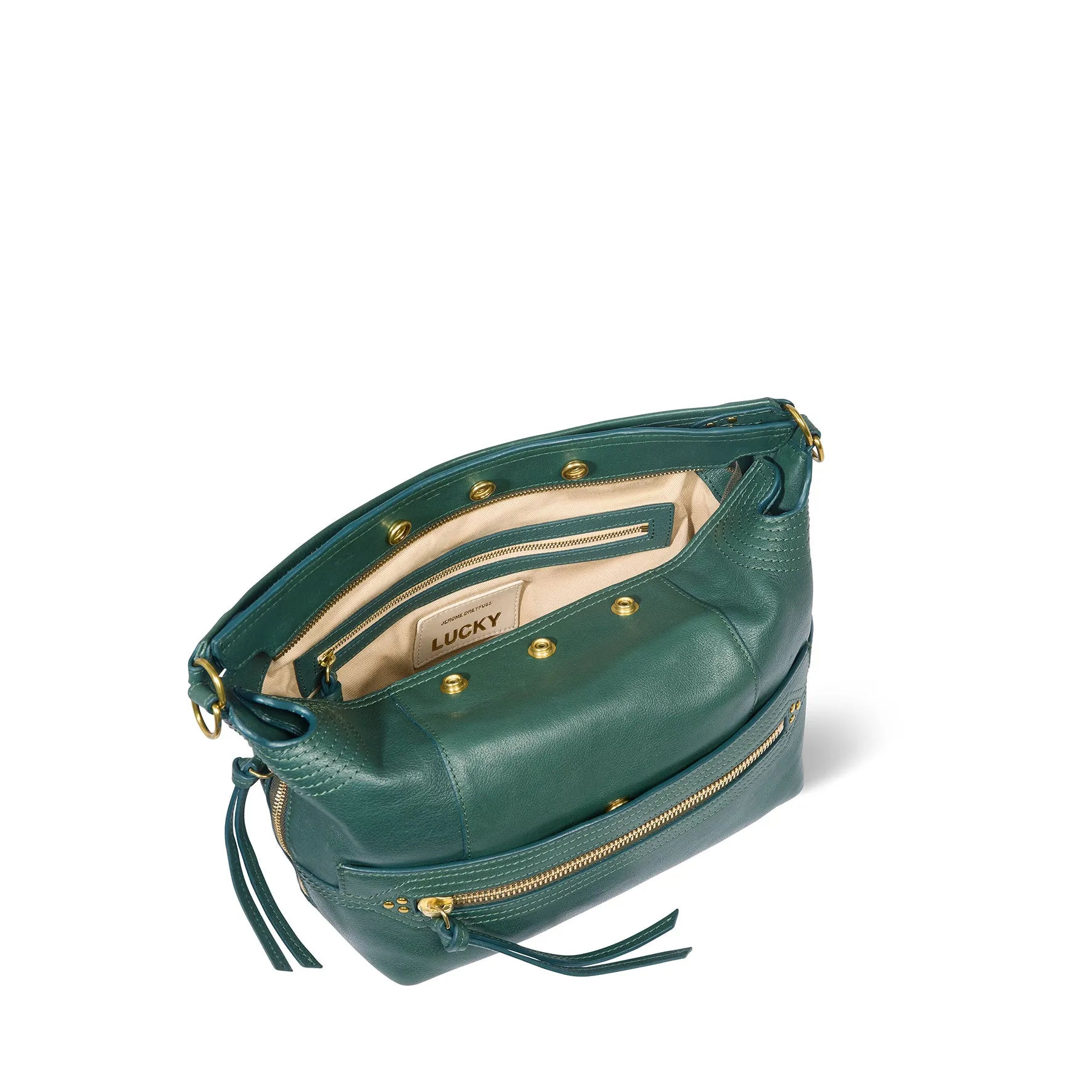 Sac Lucky Hobo buffle Avocat sold by Jerome Dreyfuss product image thumbnail 5