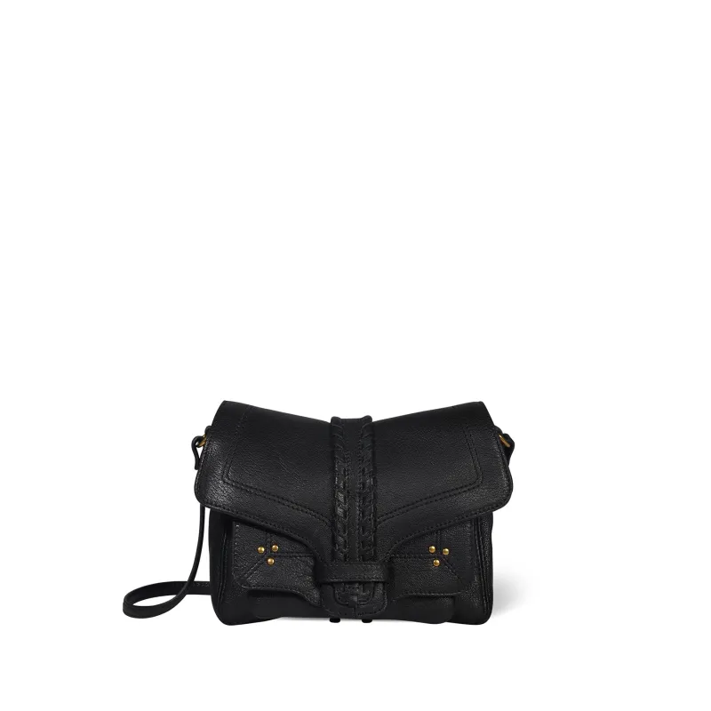 Sac Harry S Chèvre Noir Grainé made by Jerome Dreyfuss