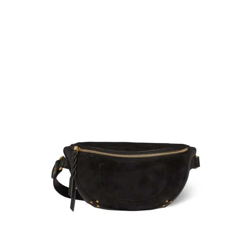 Lino banane Croûte Velours Noir made by Jerome Dreyfuss
