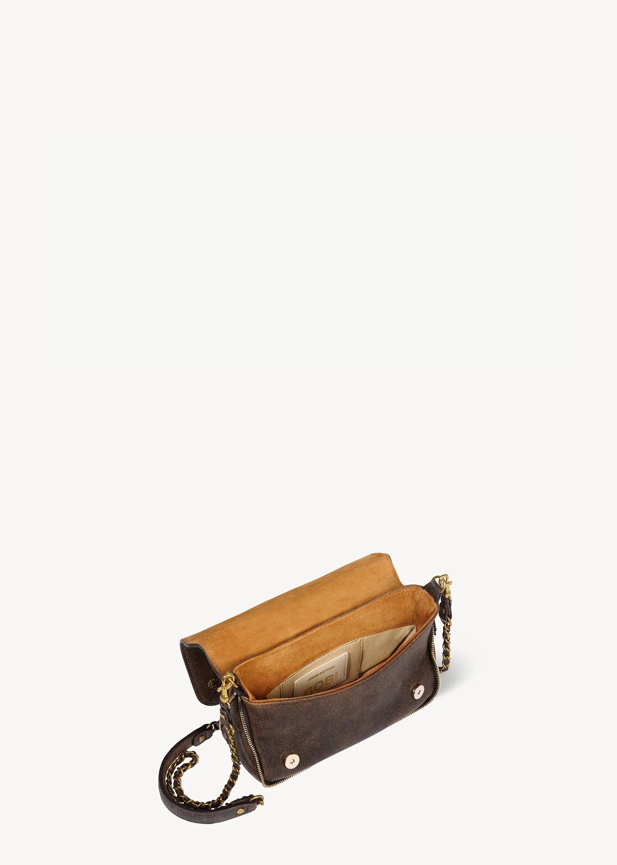 Sac Bobi S Agneau Marron used sold by Jerome Dreyfuss product image thumbnail 4