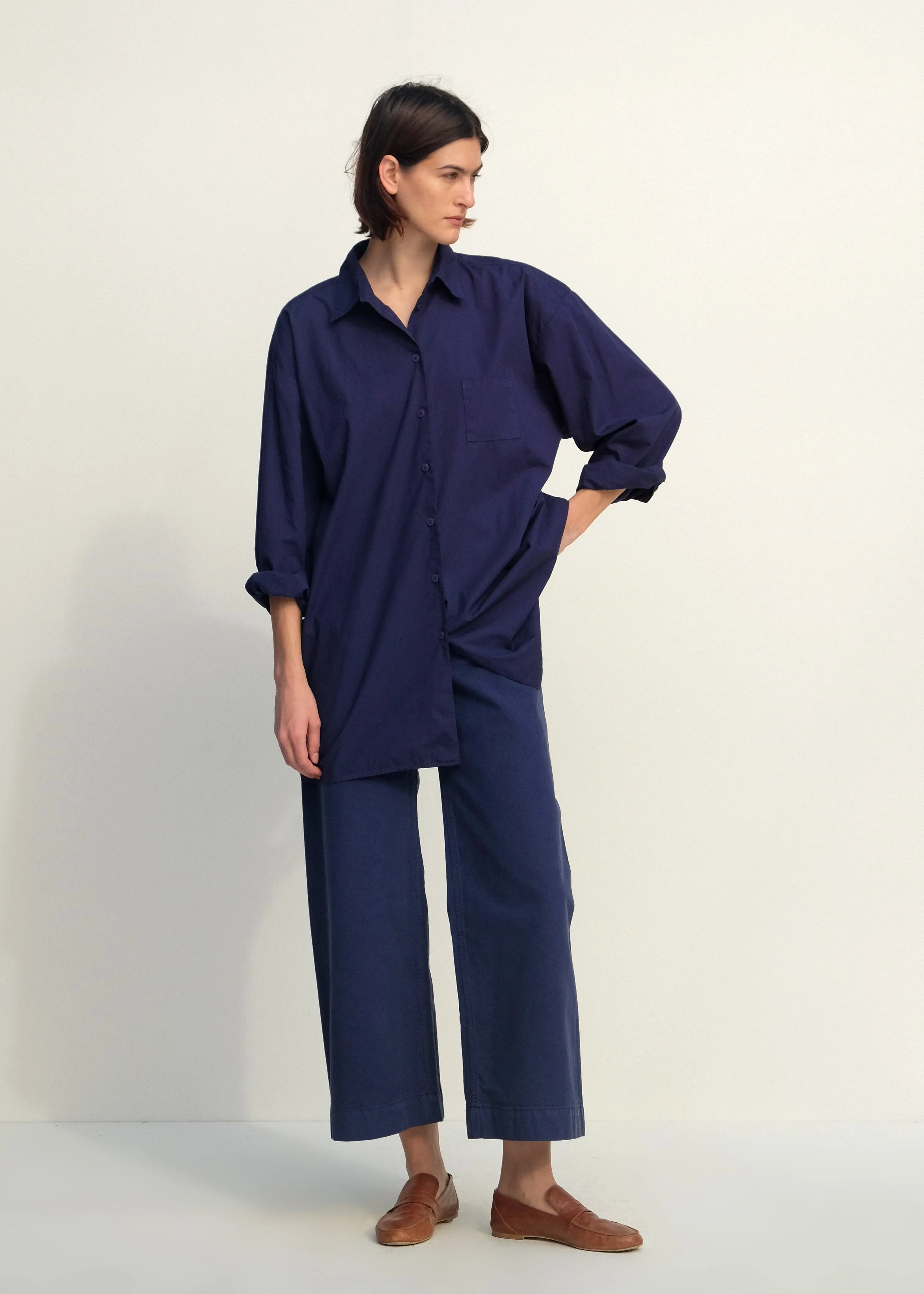 Painter Shirt - Bill Cunningham Blue sold by Jesse Kamm product image thumbnail 4