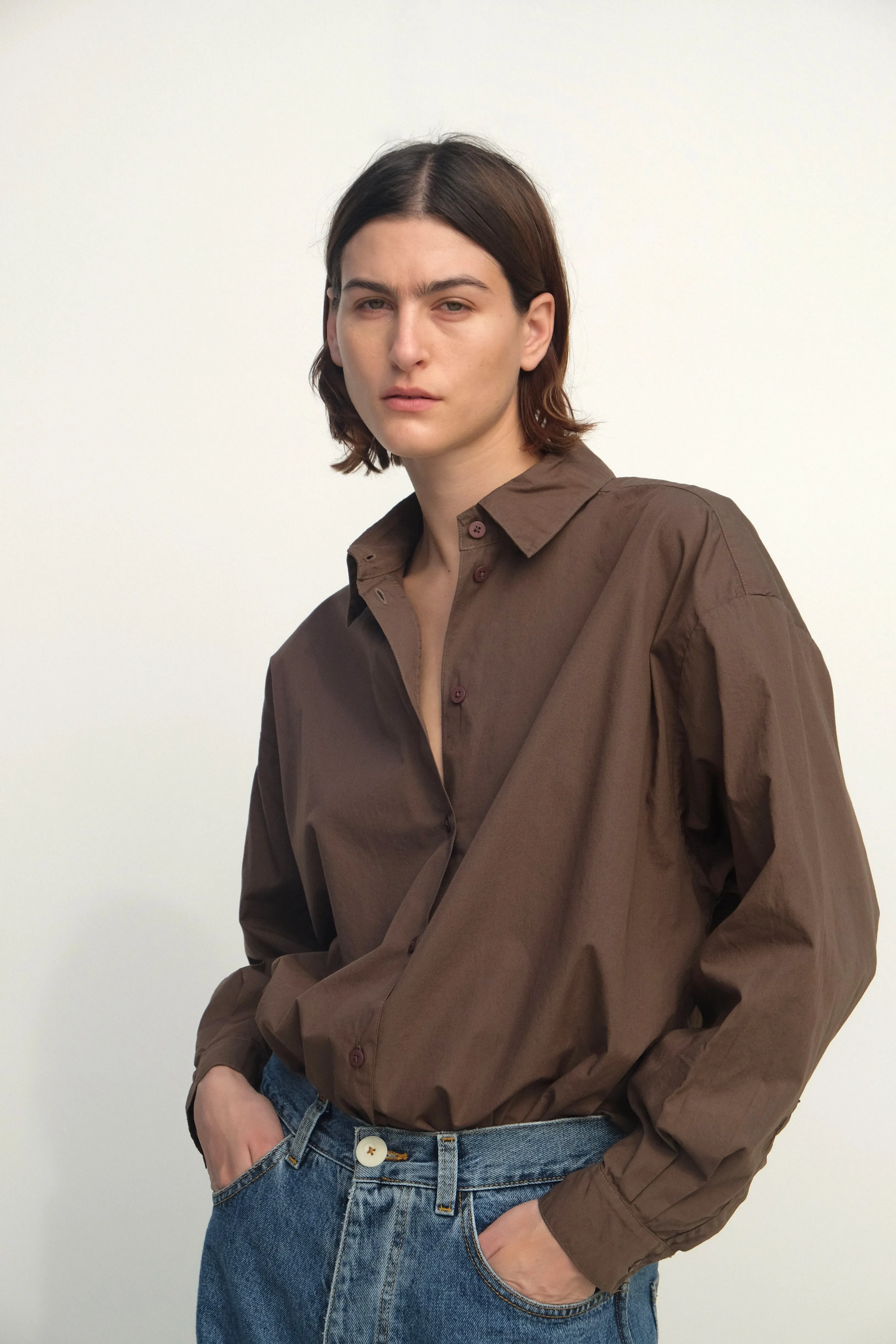 Alberta Shirt - Mushroom sold by Jesse Kamm product image thumbnail 2