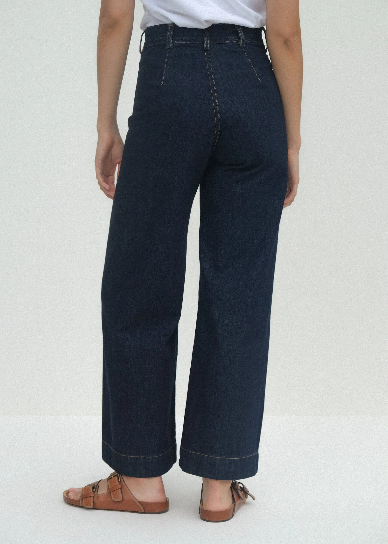 Sailor Pants - Dark Blue Denim sold by Jesse Kamm product image thumbnail 4