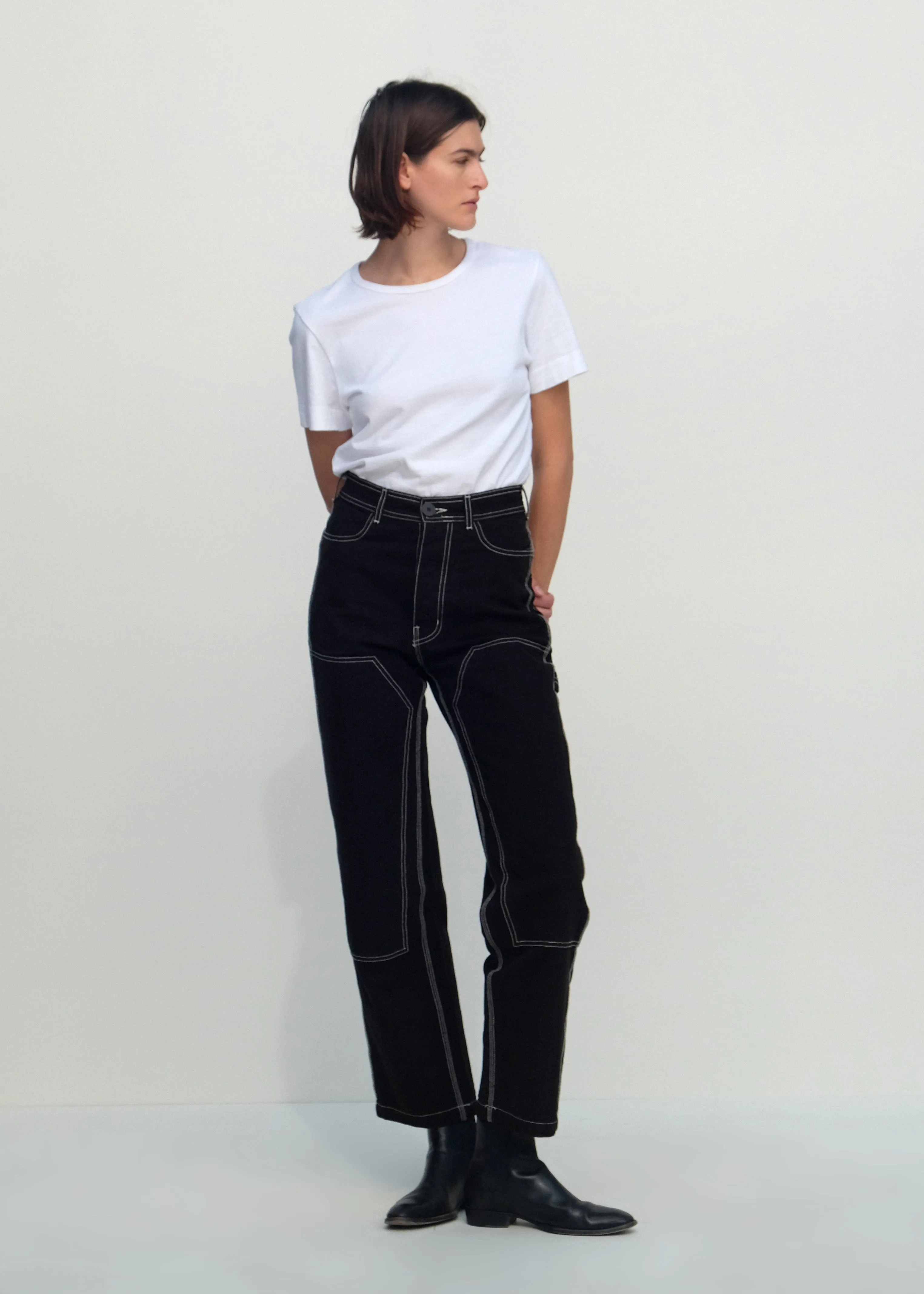 Patchfront Handy Pants - Black sold by Jesse Kamm product image thumbnail 2