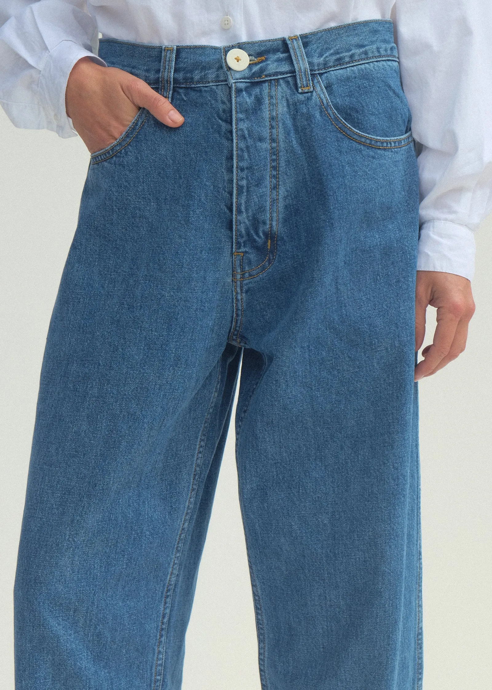 California Wides - Cowboy Blue Denim sold by Jesse Kamm product image thumbnail 3