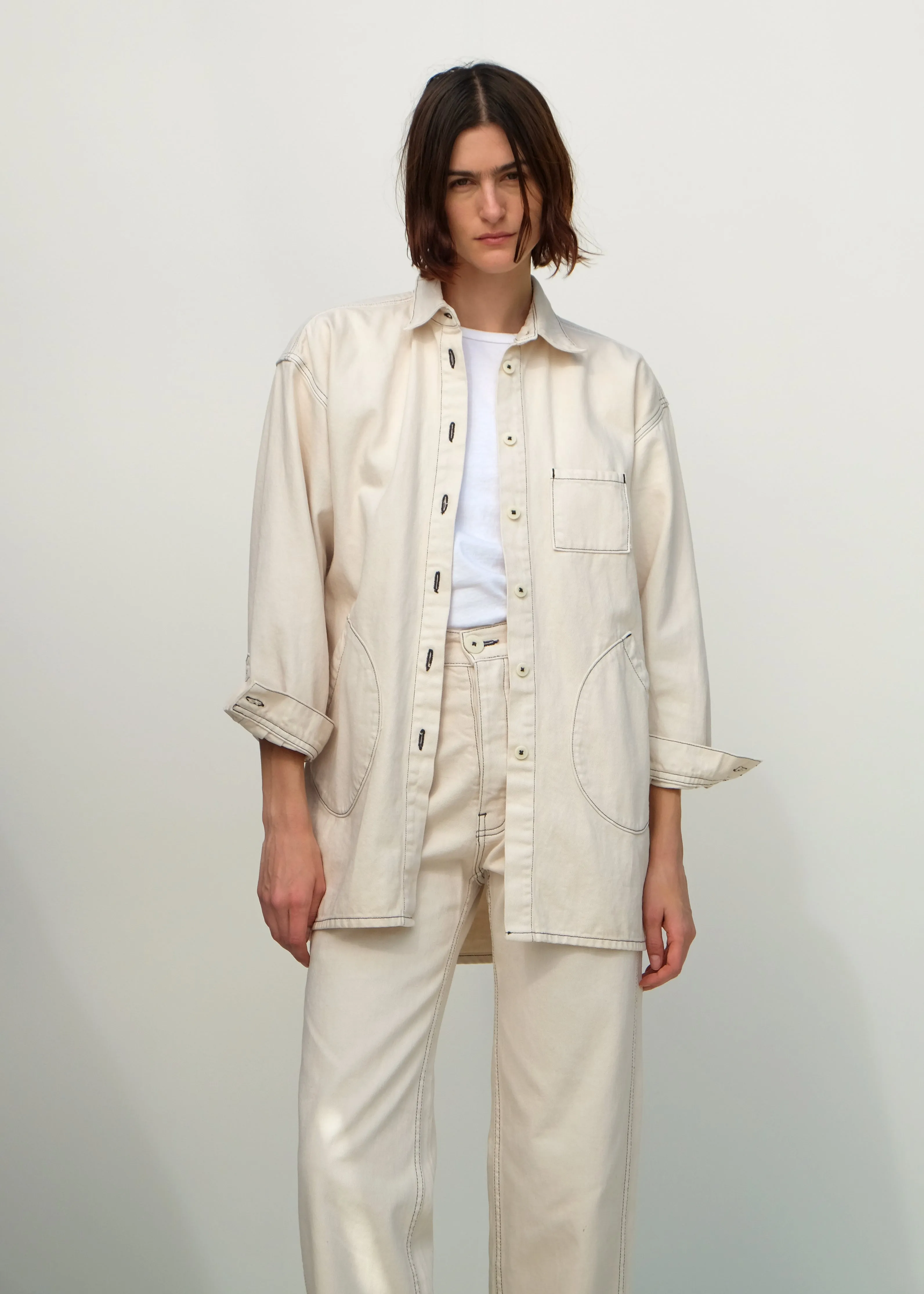 Okuda Jacket - Natural Denim sold by Jesse Kamm