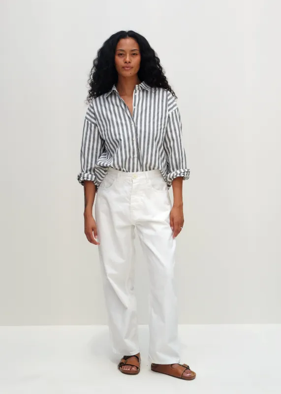 California Wides - Salt White Denim sold by Jesse Kamm