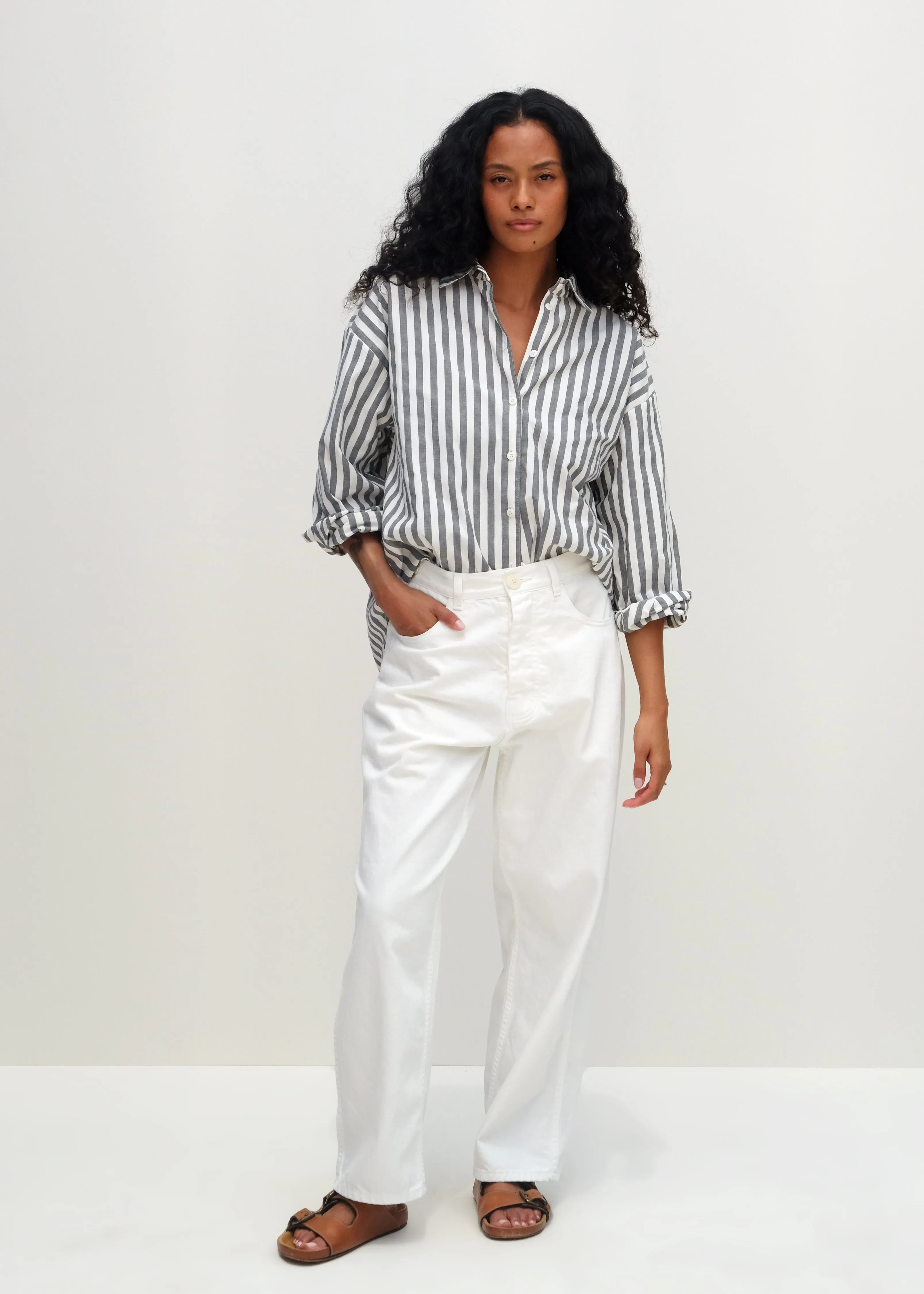 California Wides - Salt White Denim sold by Jesse Kamm product image thumbnail 2