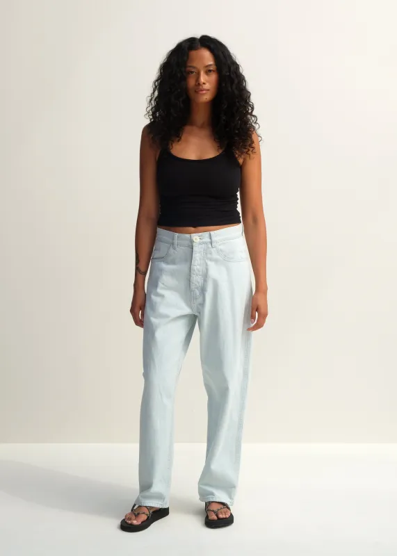 California Wides - Pale Blue Denim sold by Jesse Kamm