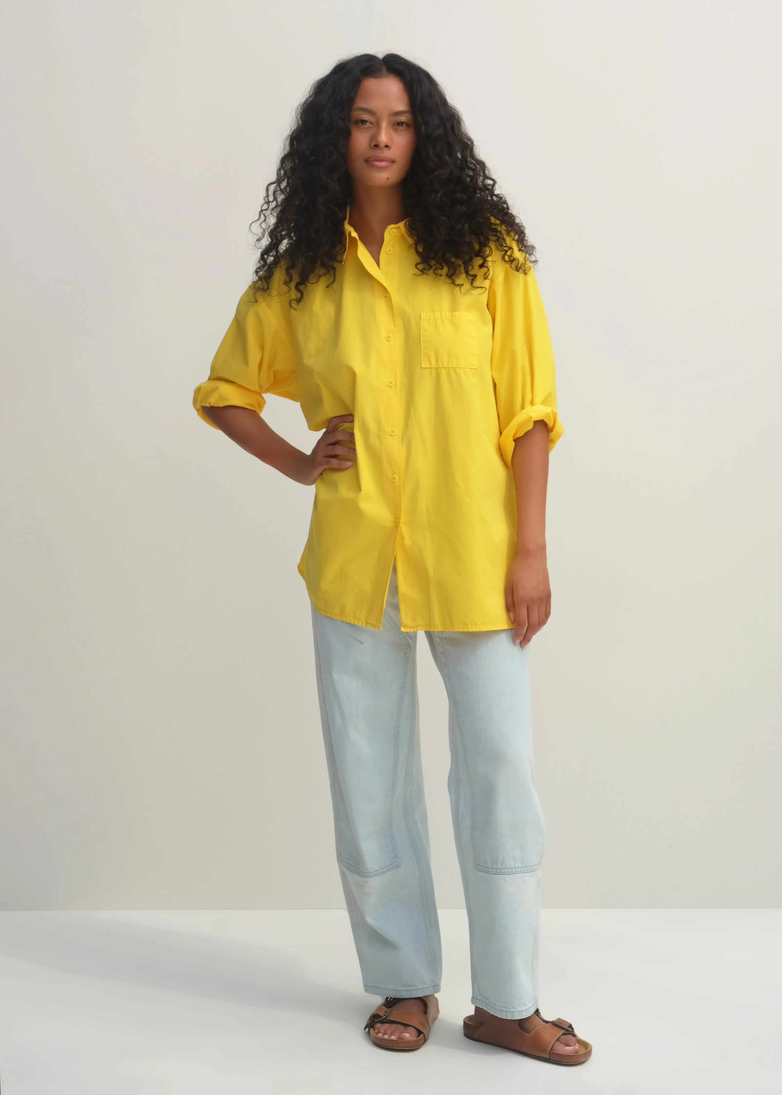 Painter Shirt - Primary Yellow sold by Jesse Kamm