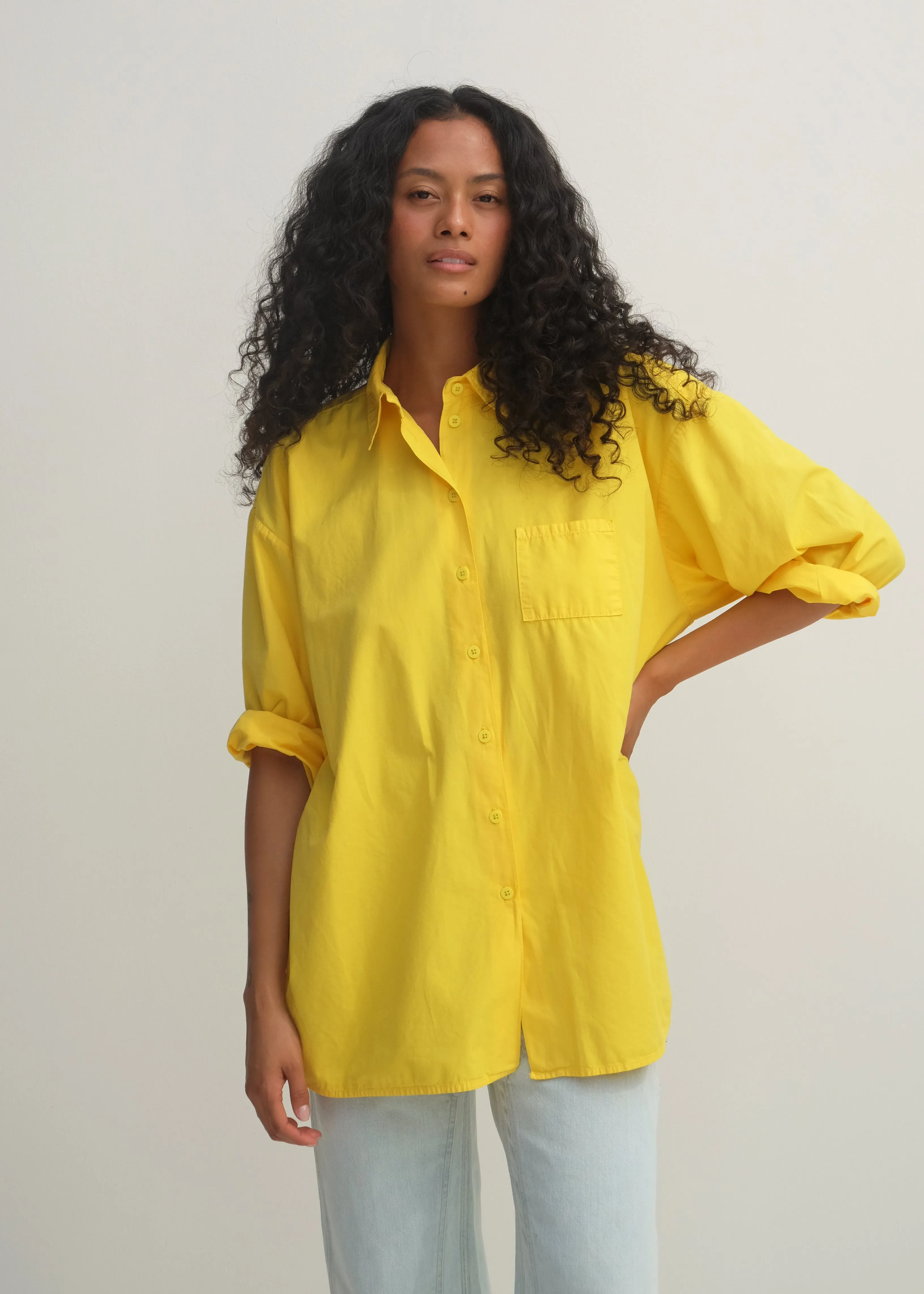Painter Shirt - Primary Yellow sold by Jesse Kamm product image thumbnail 4