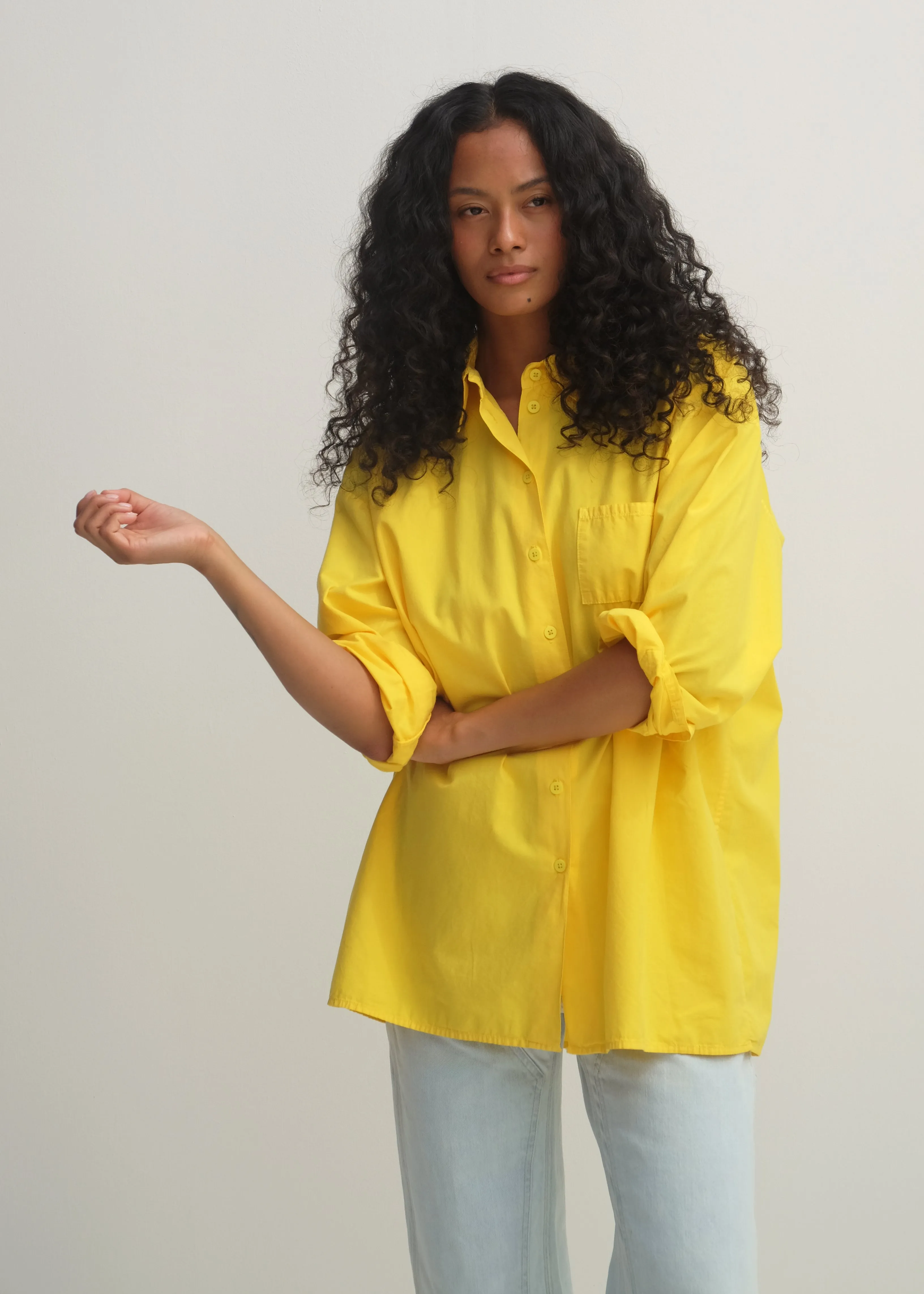 Painter Shirt - Primary Yellow sold by Jesse Kamm product image thumbnail 3