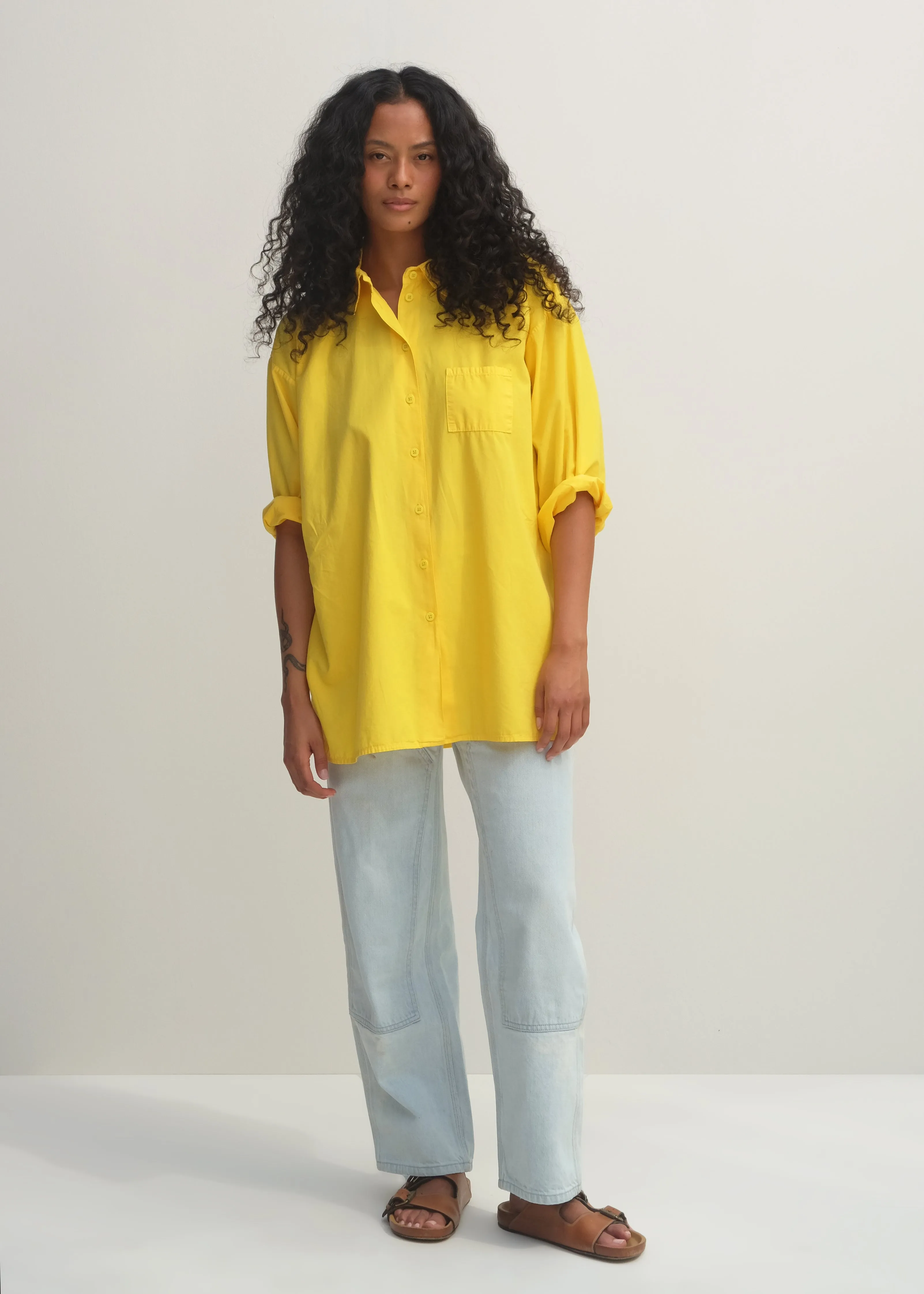 Painter Shirt - Primary Yellow sold by Jesse Kamm product image thumbnail 2