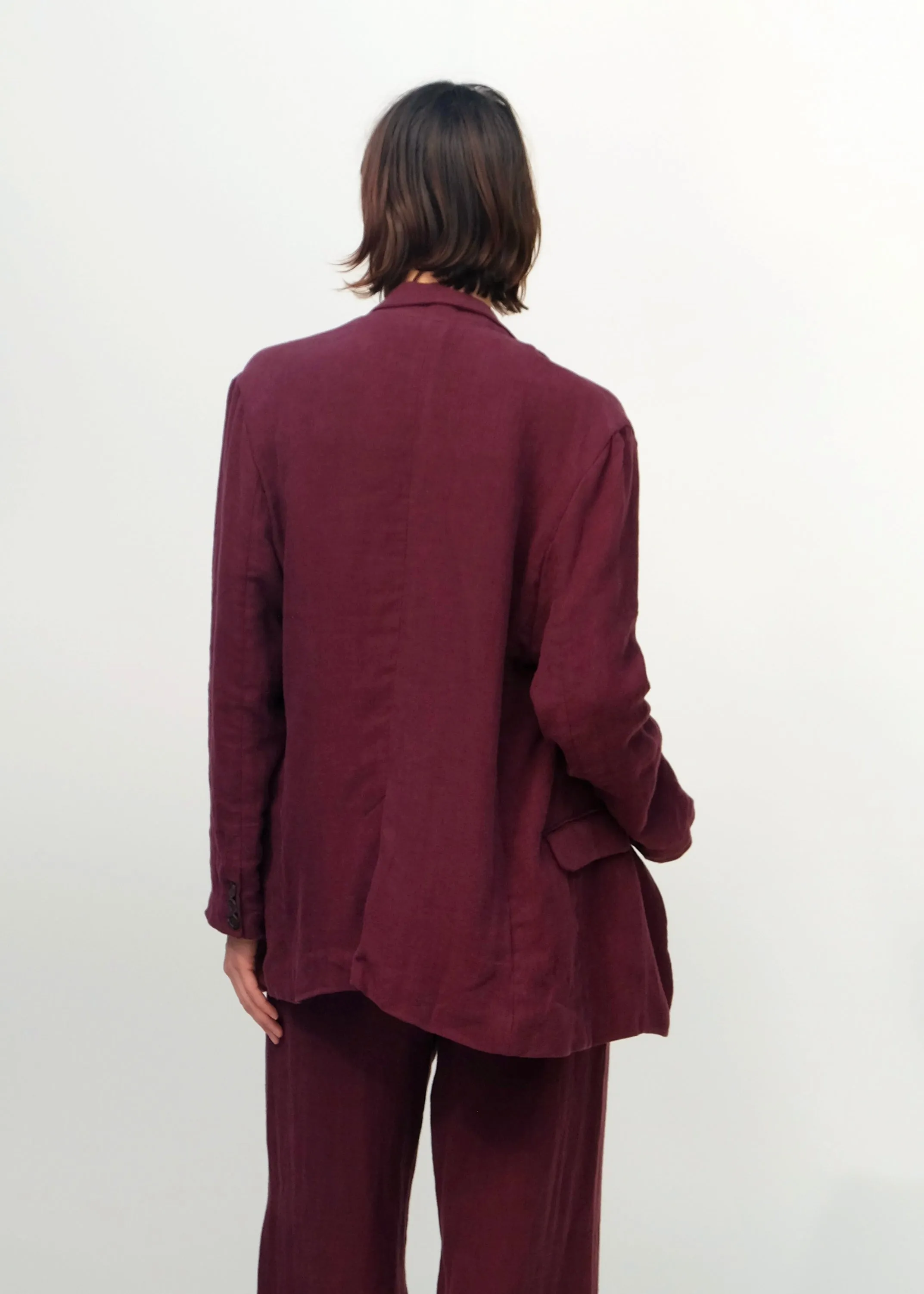 Basque Blazer - Vino sold by Jesse Kamm product image thumbnail 5