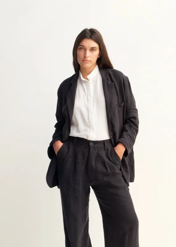 Basque Blazer - Black made by Jesse Kamm