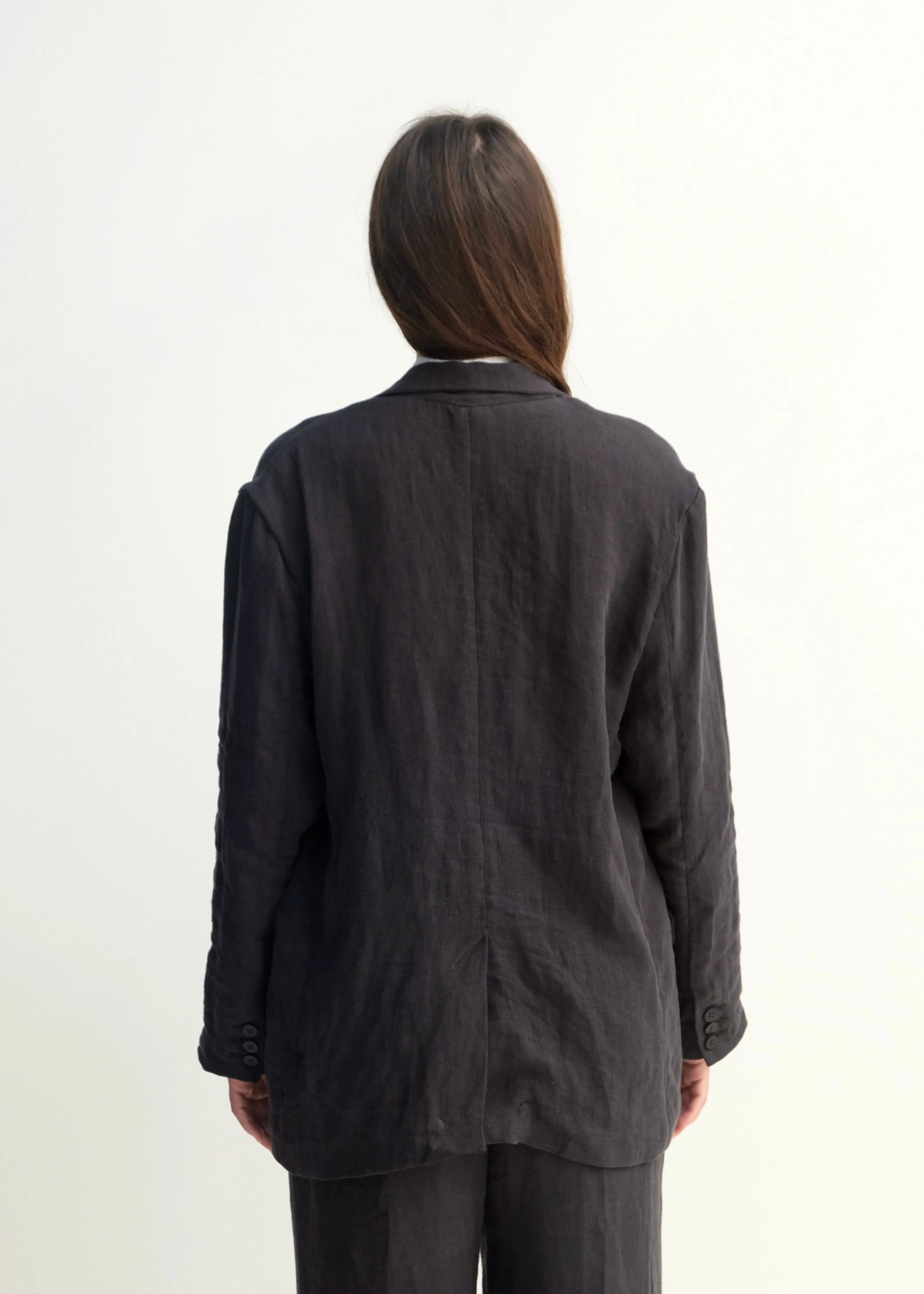 Basque Blazer - Black sold by Jesse Kamm product image thumbnail 4