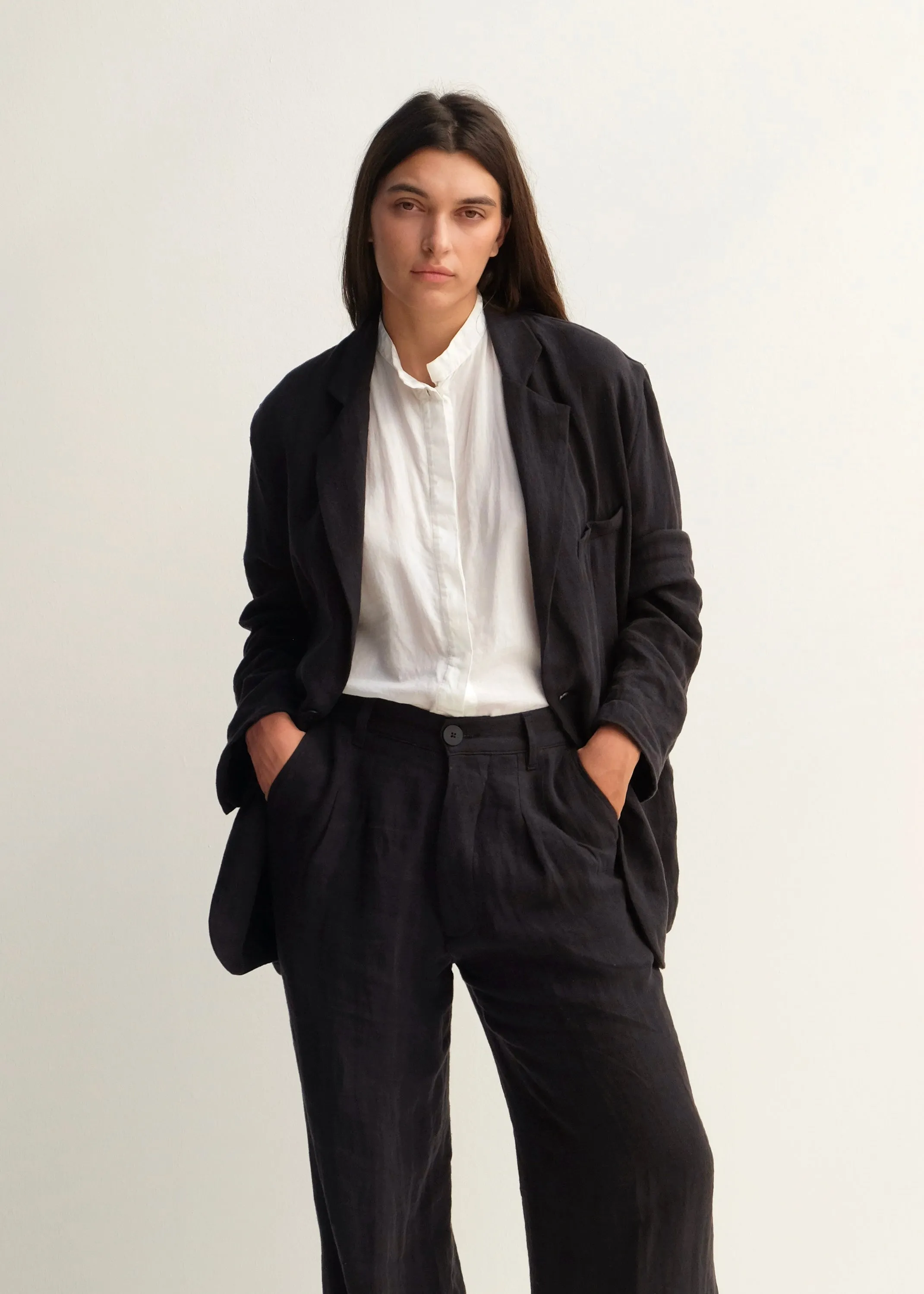 Basque Blazer - Black sold by Jesse Kamm product image thumbnail 2