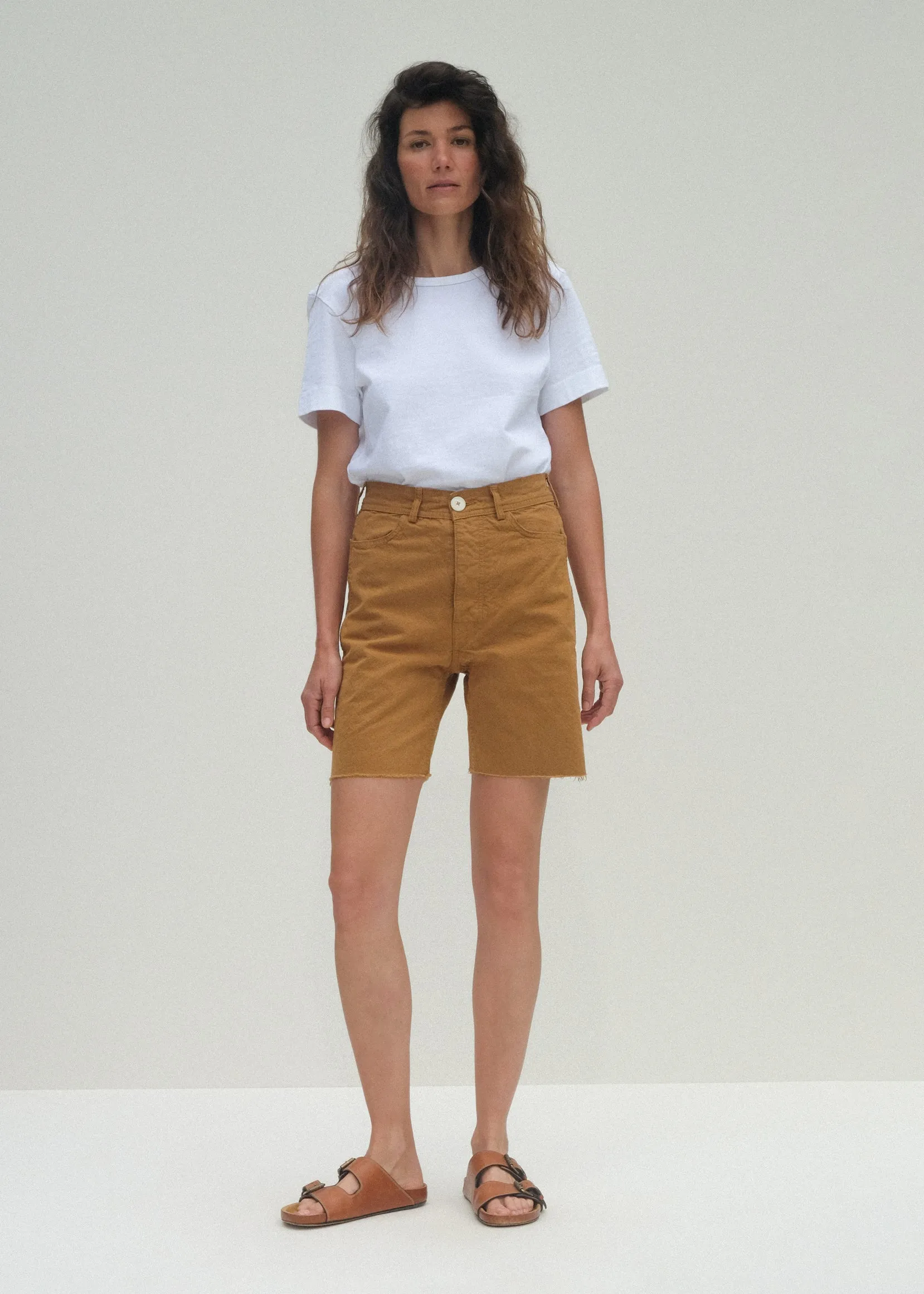 Lake Shorts - Tobacco sold by Jesse Kamm