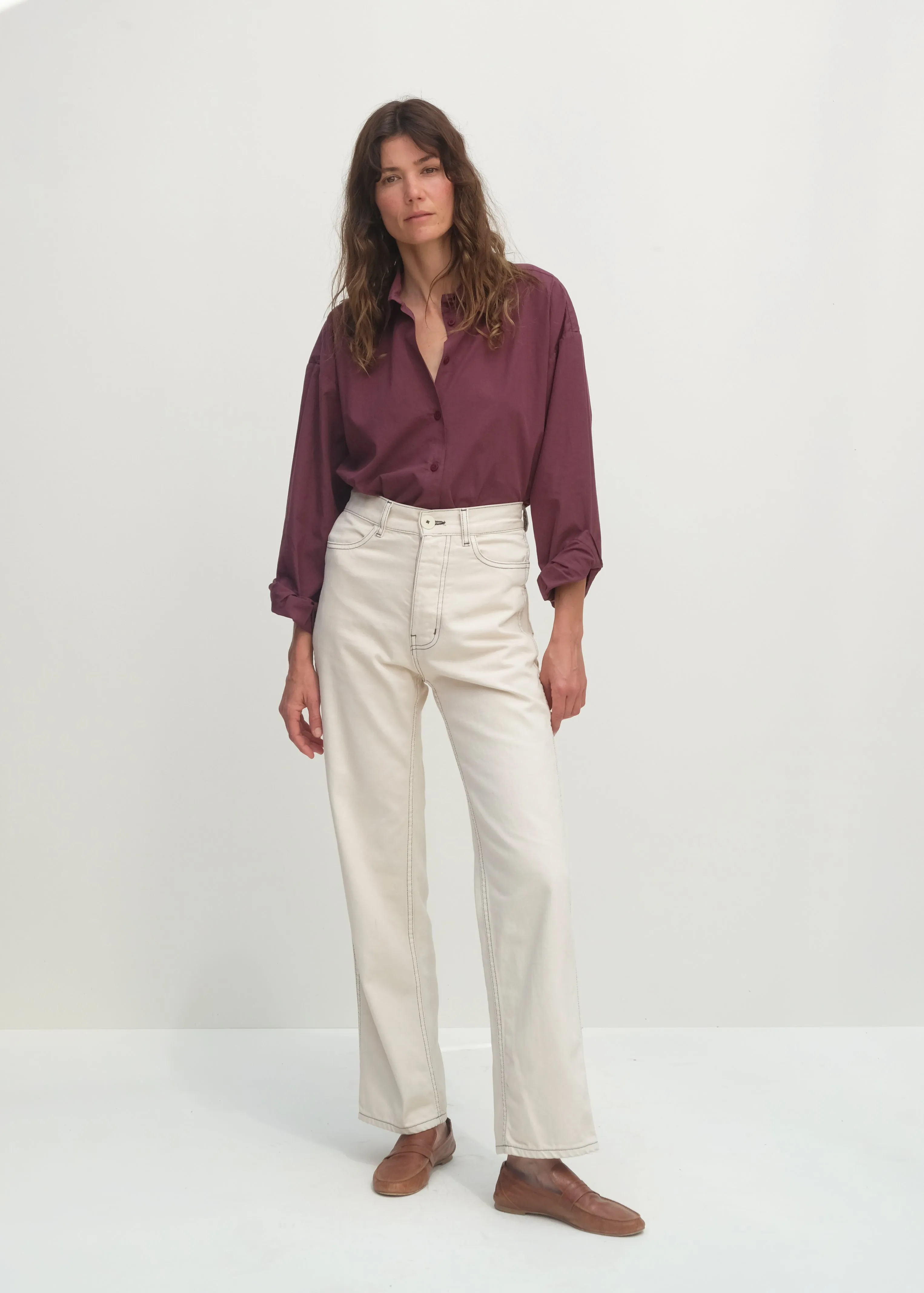 Alberta Shirt - Vino sold by Jesse Kamm product image thumbnail 4