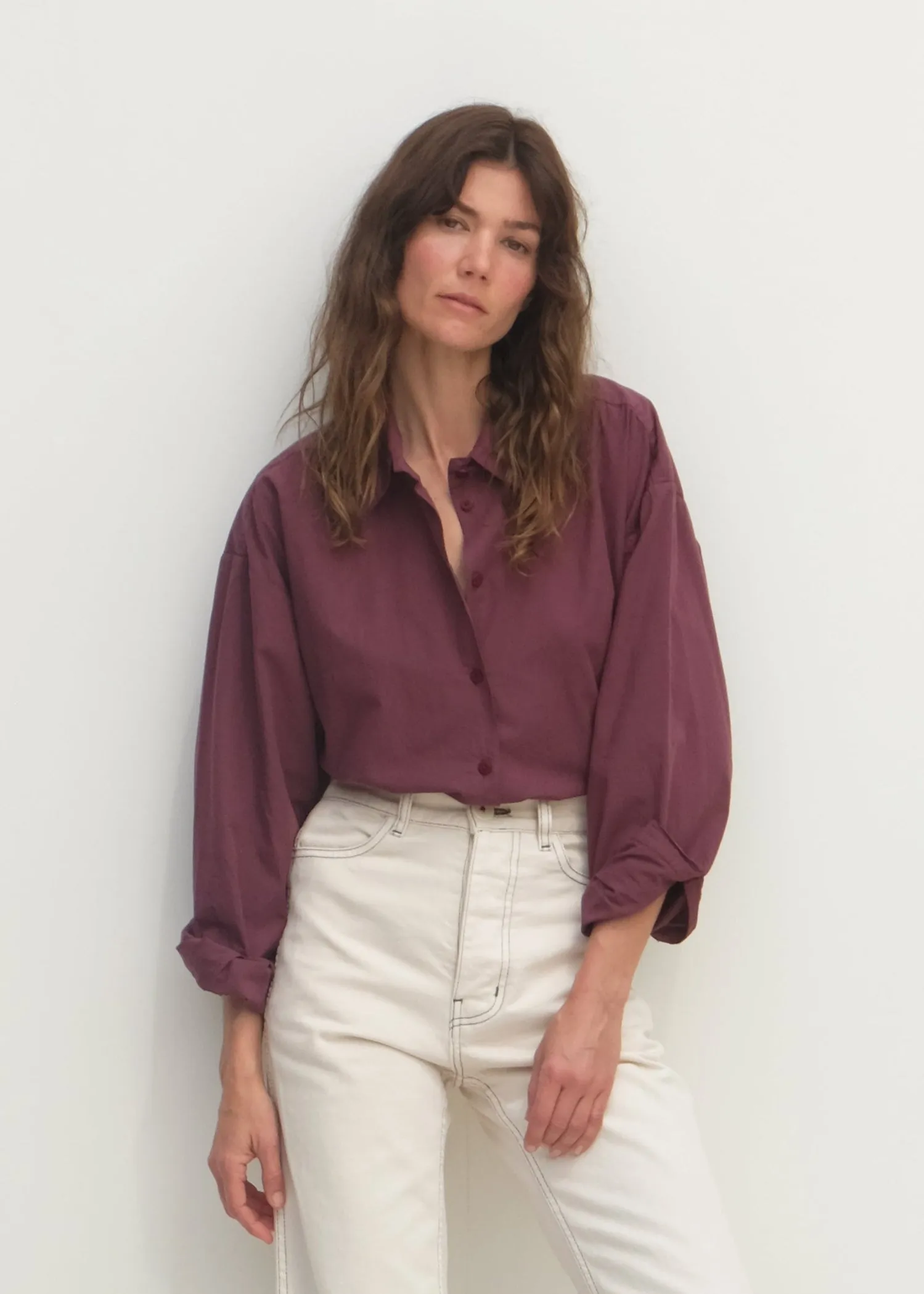 Alberta Shirt - Vino sold by Jesse Kamm product image thumbnail 2
