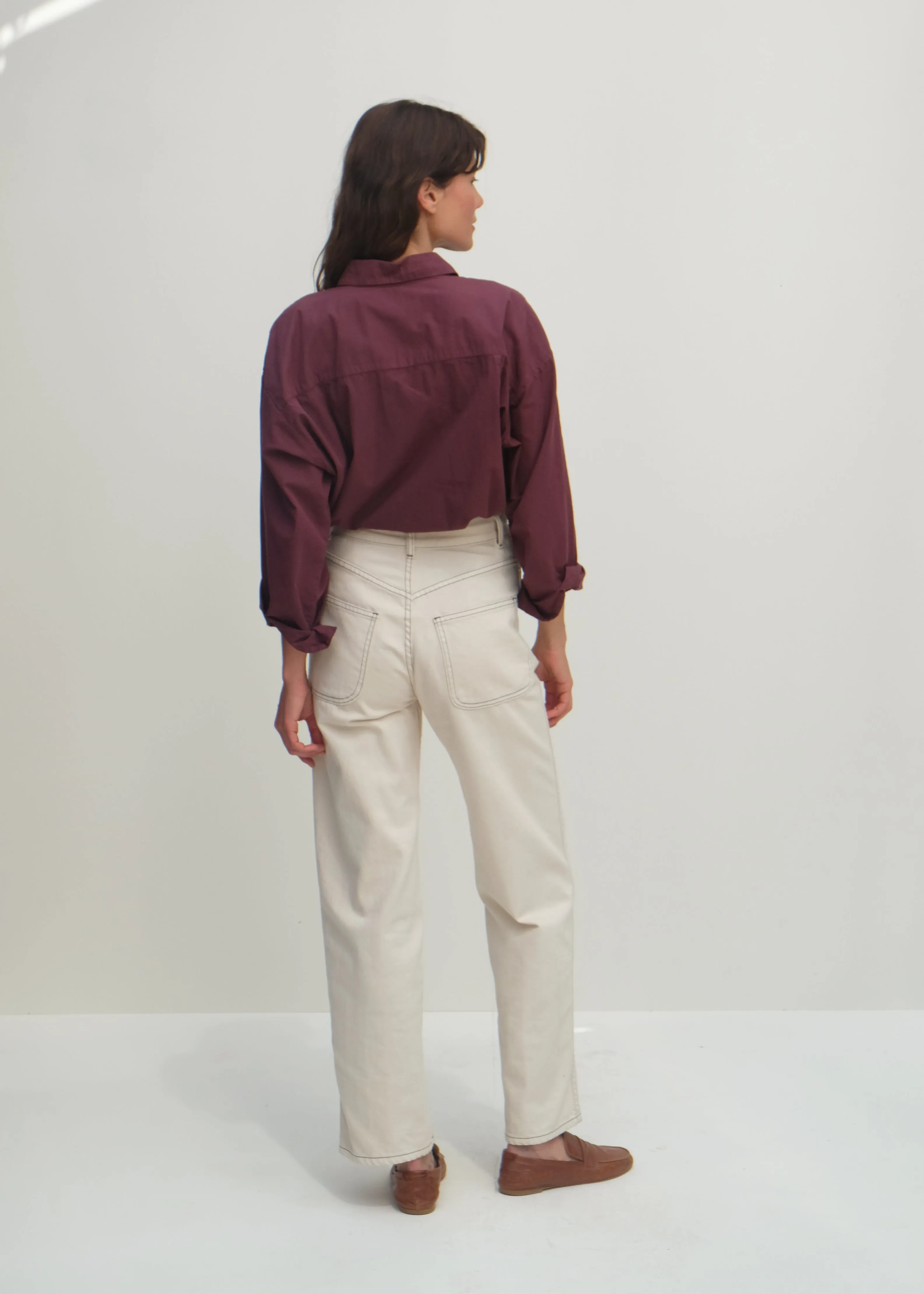 Alberta Shirt - Vino sold by Jesse Kamm product image thumbnail 5