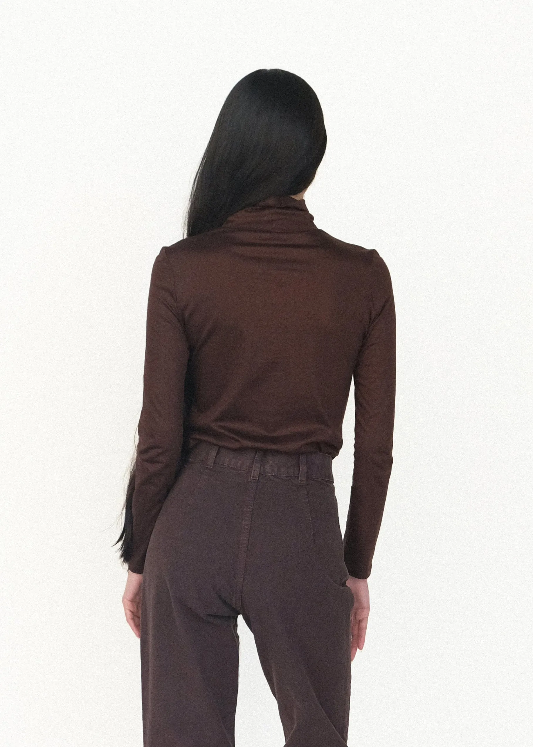 Classic Turtleneck - Raisin sold by Jesse Kamm product image thumbnail 4