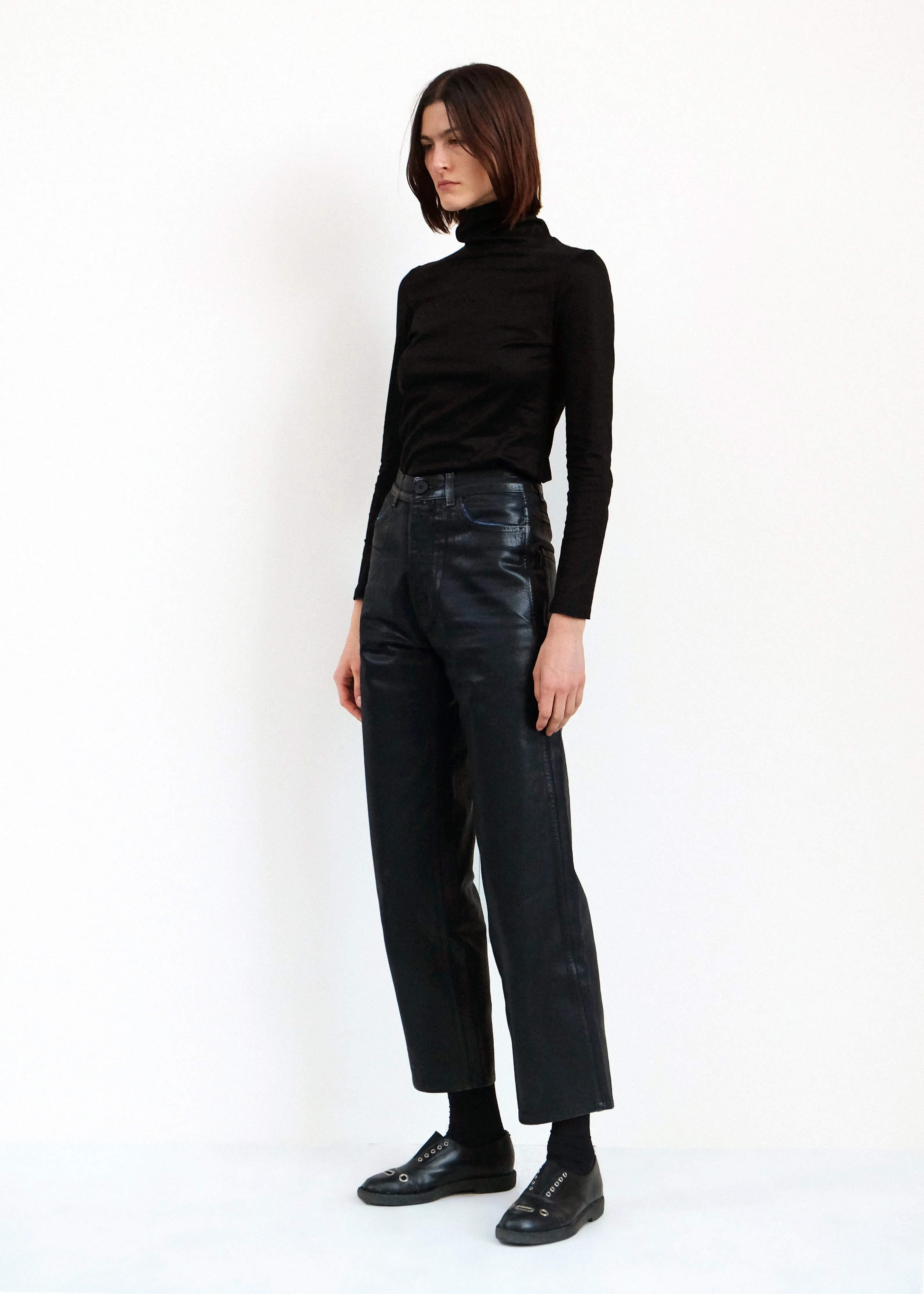 Classic Turtleneck - Black sold by Jesse Kamm product image thumbnail 2