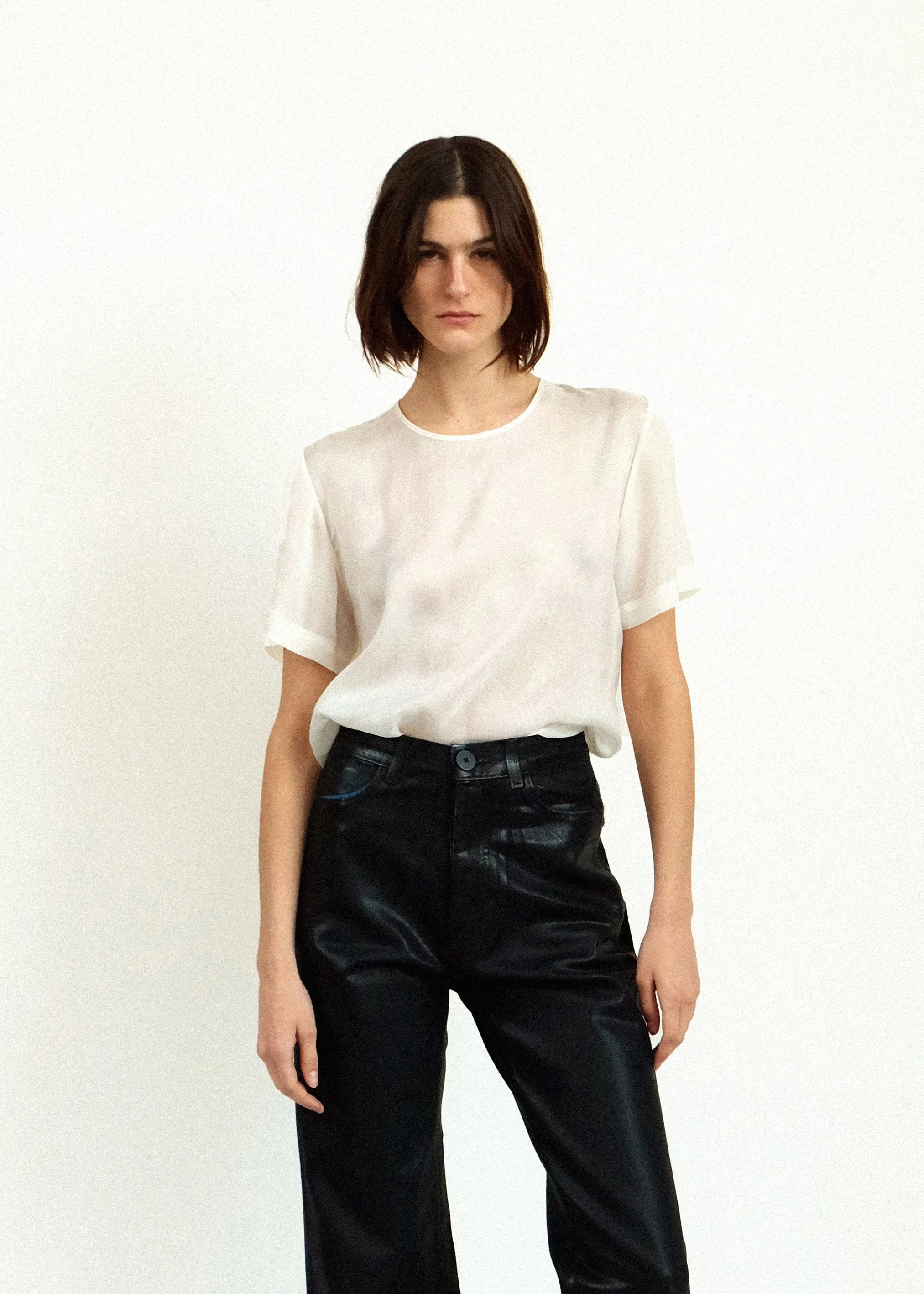 Steinem Tee - Ivory sold by Jesse Kamm