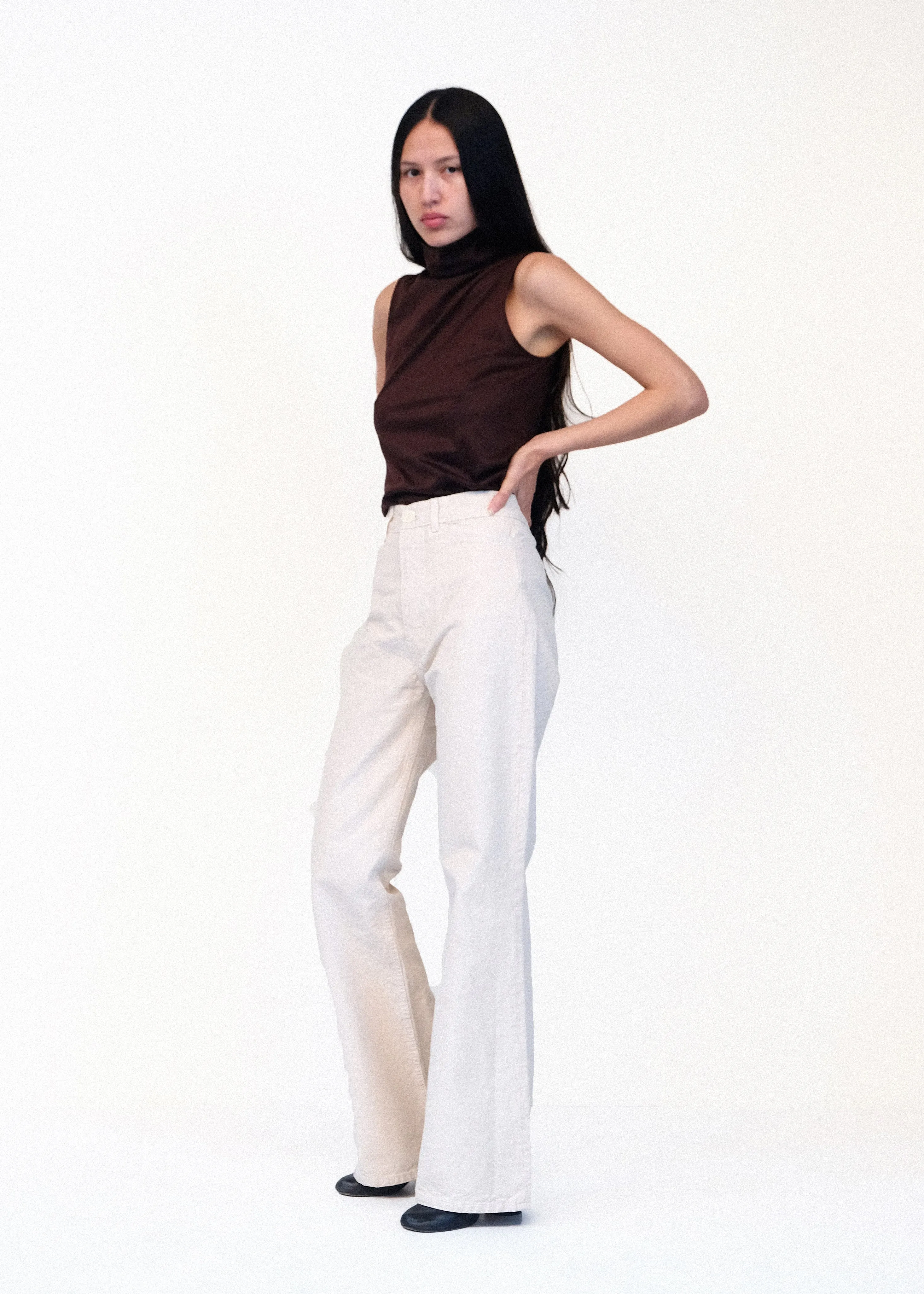 Les Deux Pants - Natural sold by Jesse Kamm