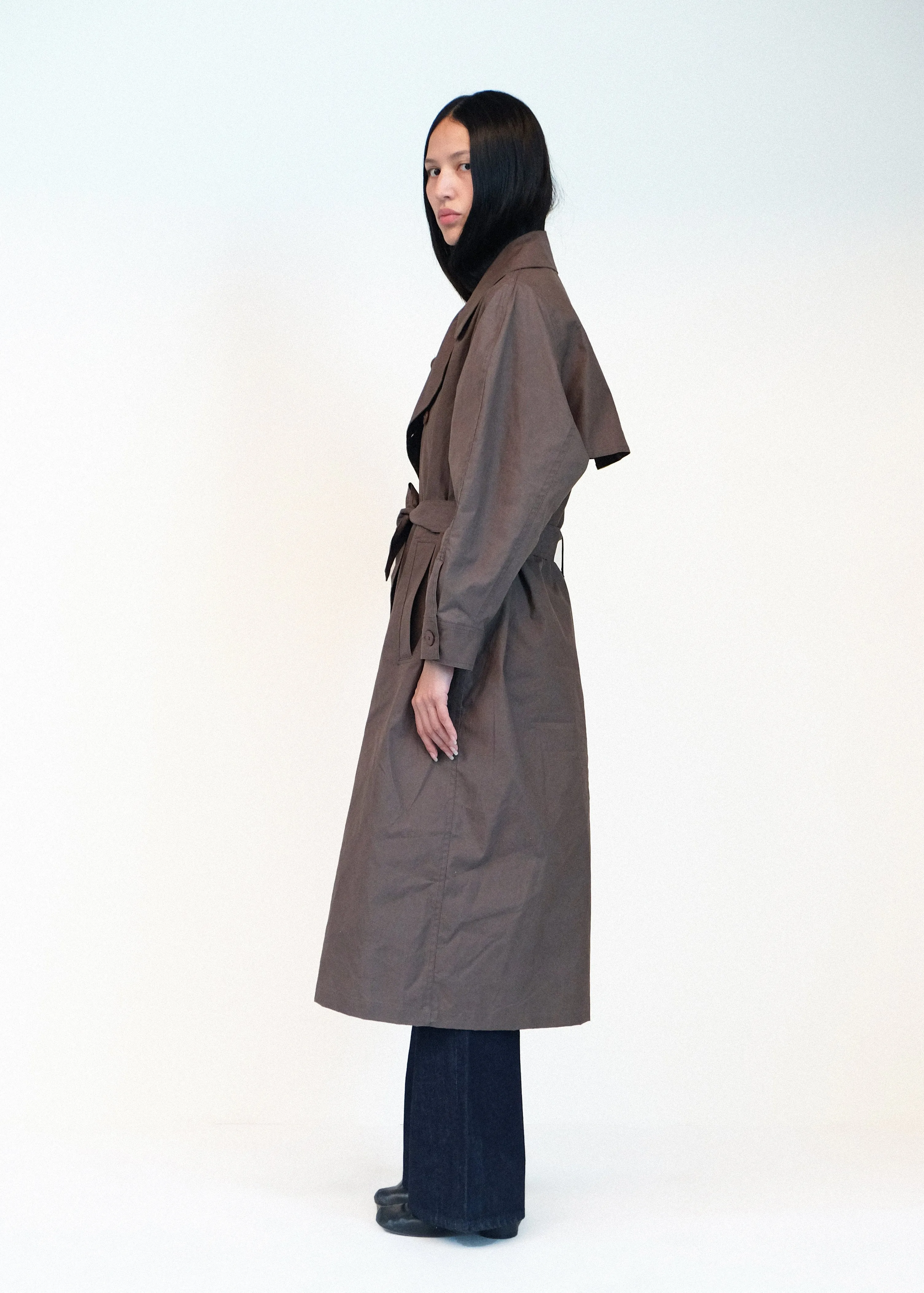 Car Coat - Loam Waxed Cotton sold by Jesse Kamm product image thumbnail 3