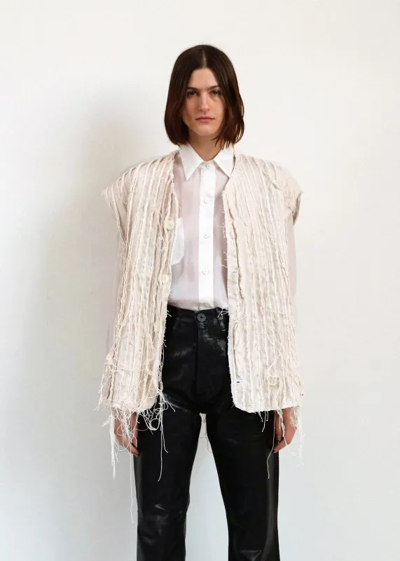 Baleen Vest - Natural made by Jesse Kamm