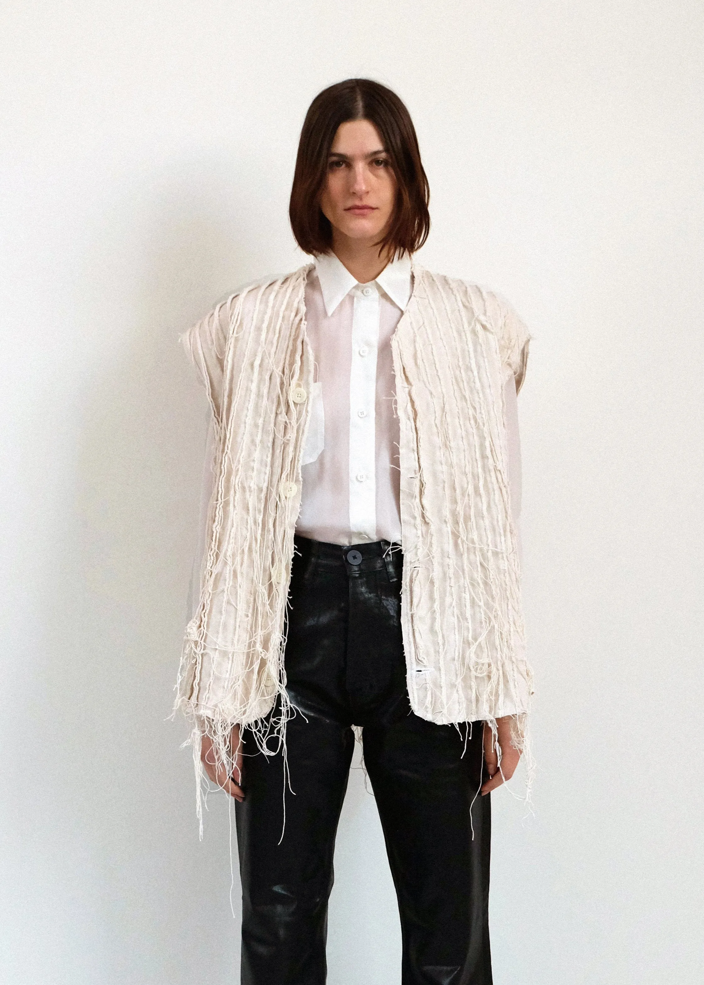 Baleen Vest - Natural sold by Jesse Kamm