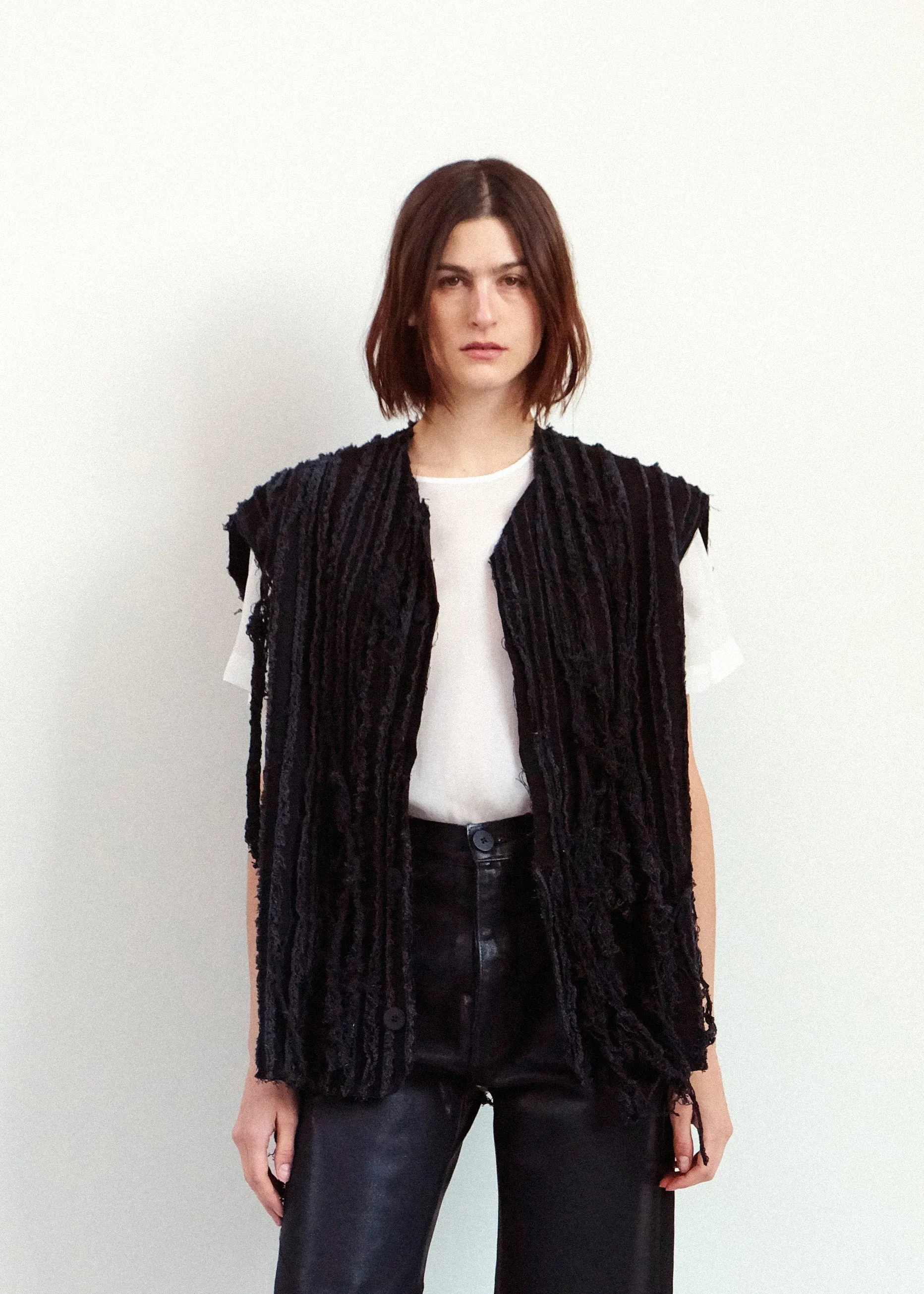 Baleen Vest - Black sold by Jesse Kamm product image thumbnail 2