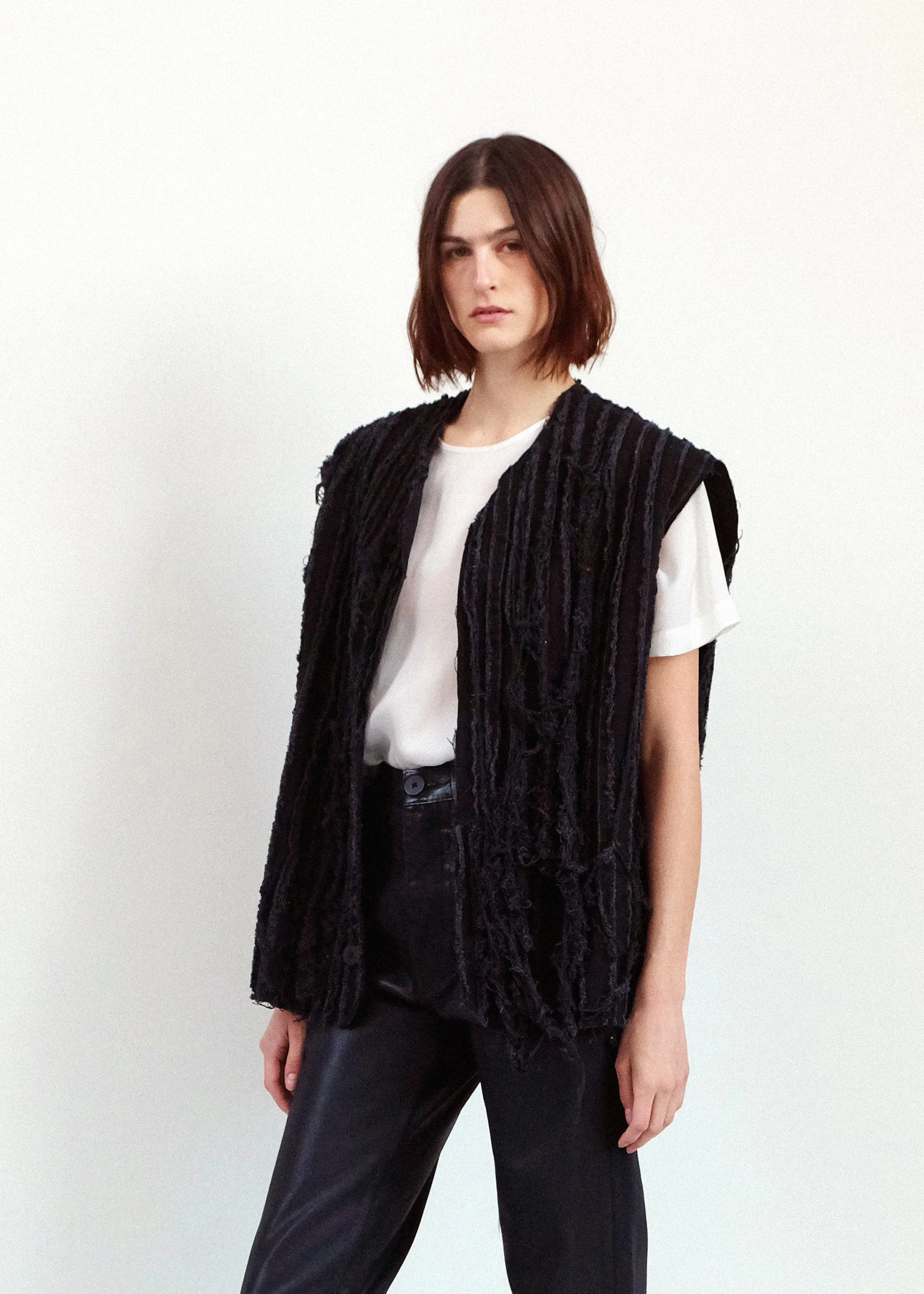 Baleen Vest - Black sold by Jesse Kamm