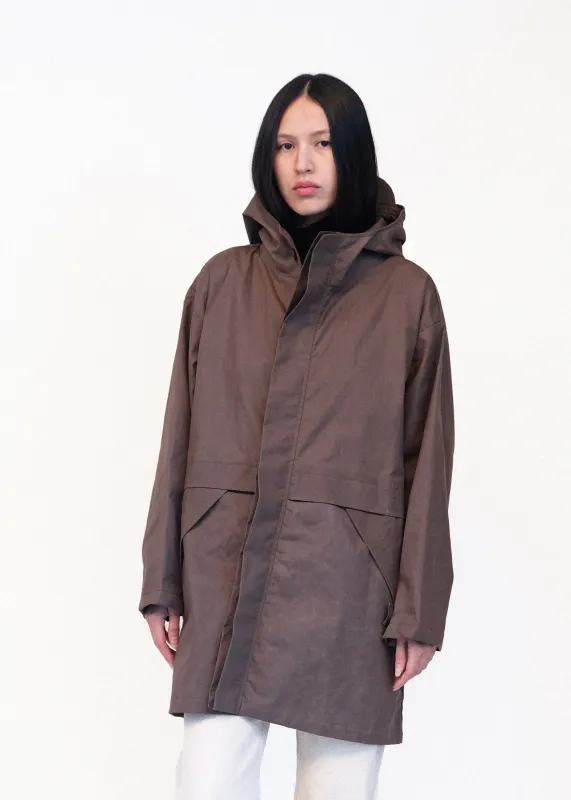 Oversized Andover Jacket - Loam sold by Jesse Kamm