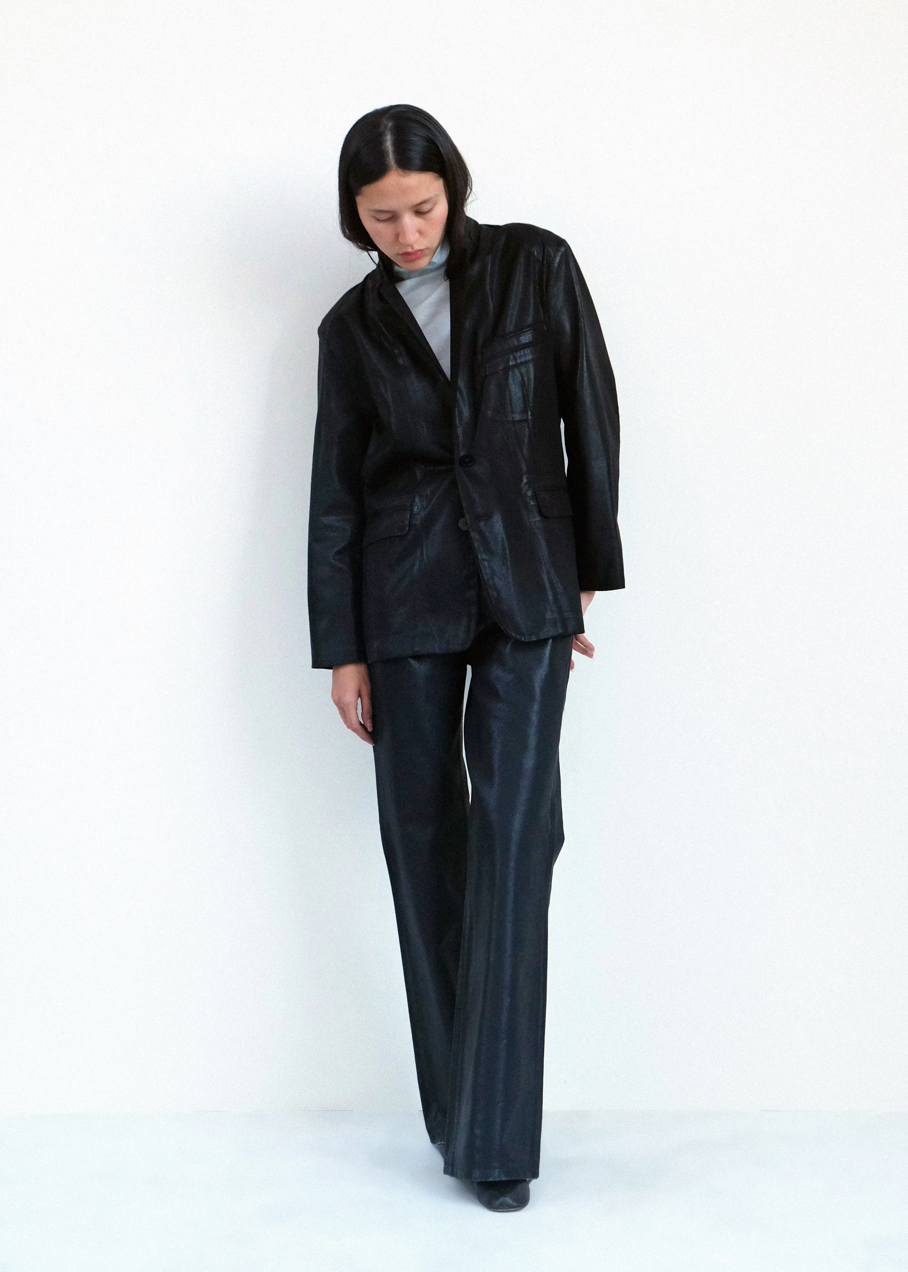 Fianna Blazer - Black Lacquer sold by Jesse Kamm product image thumbnail 4