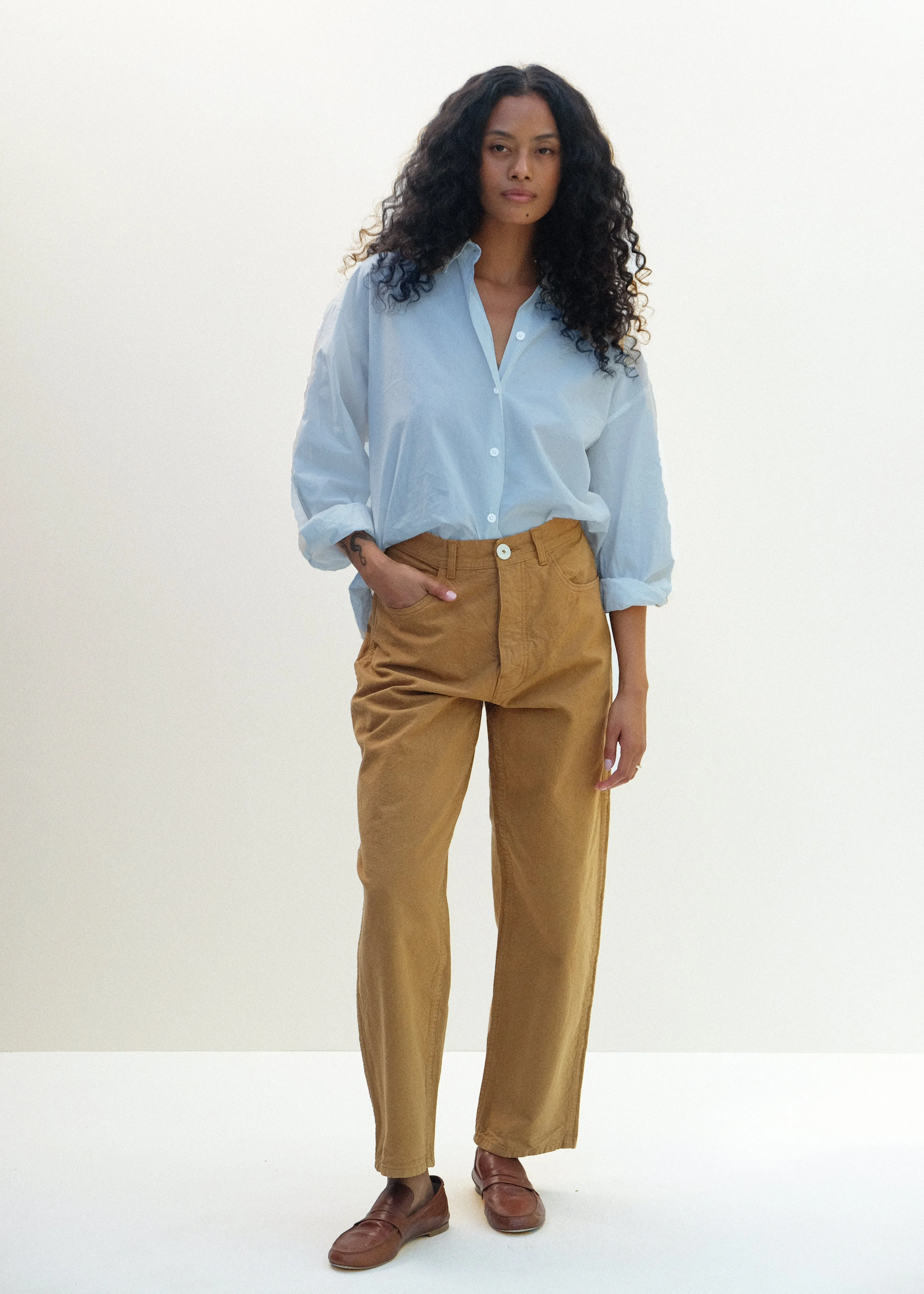 Alberta Shirt - Smokey Blue sold by Jesse Kamm product image thumbnail 2