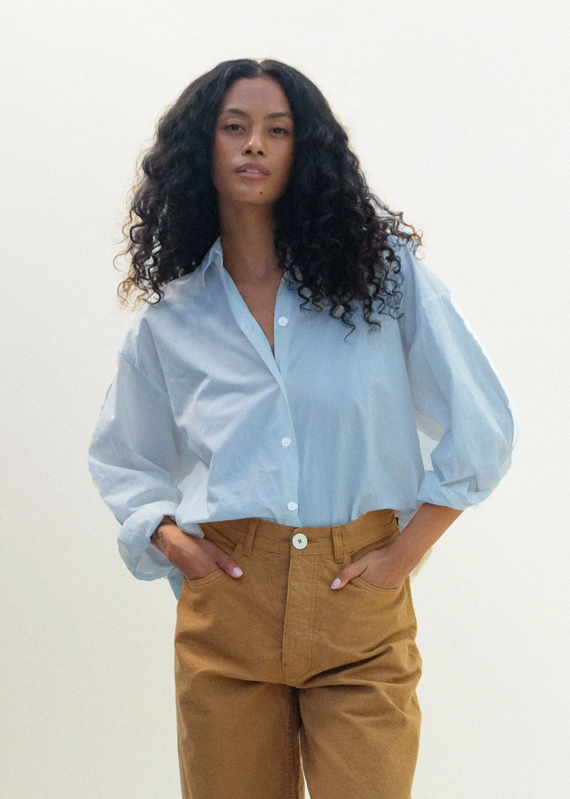 Alberta Shirt - Smokey Blue sold by Jesse Kamm product image thumbnail 3