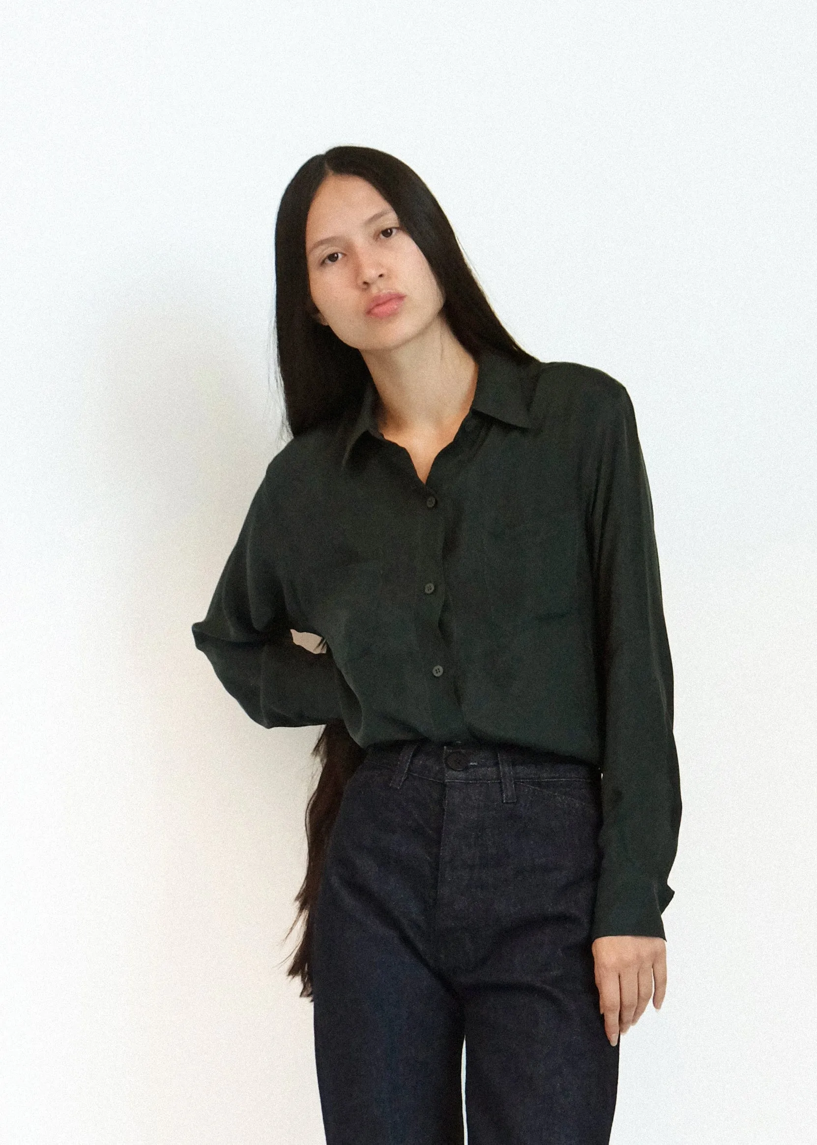 Georgio Button Down - Nori sold by Jesse Kamm product image thumbnail 4