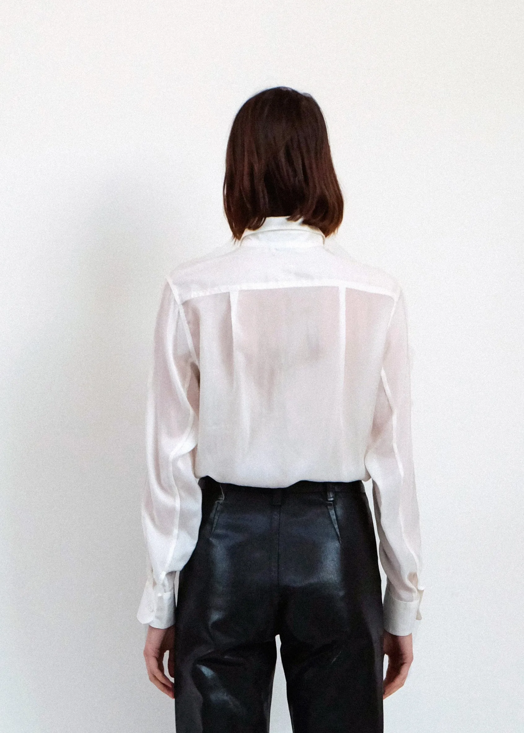 Georgio Button Down - Ivory sold by Jesse Kamm product image thumbnail 3