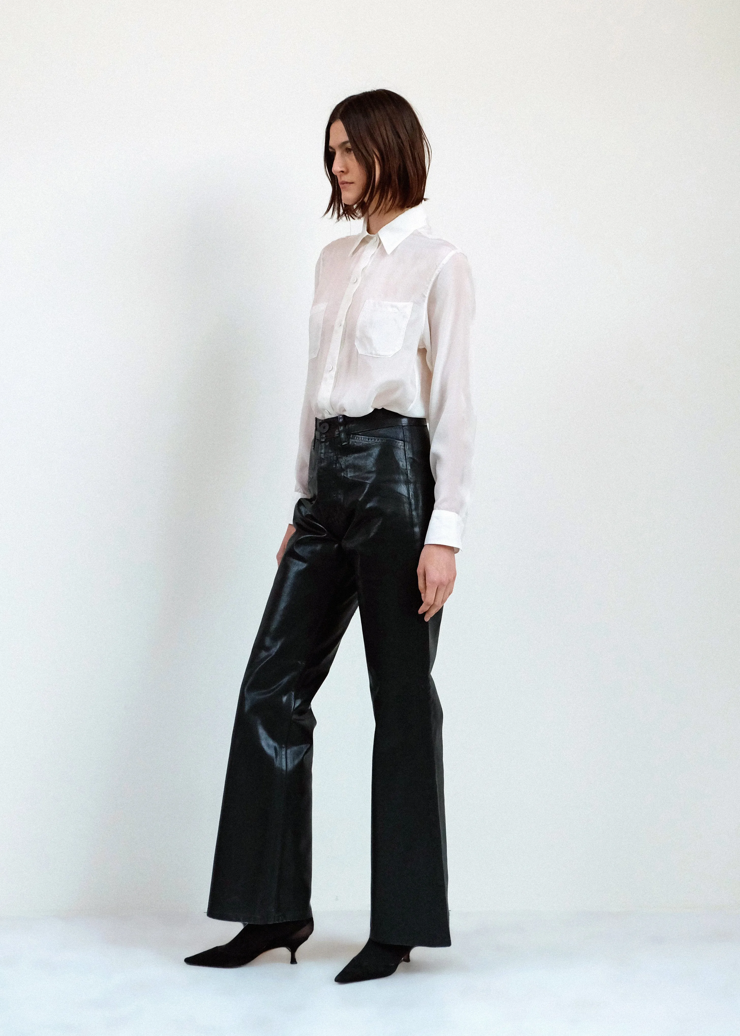 Georgio Button Down - Ivory sold by Jesse Kamm product image thumbnail 2