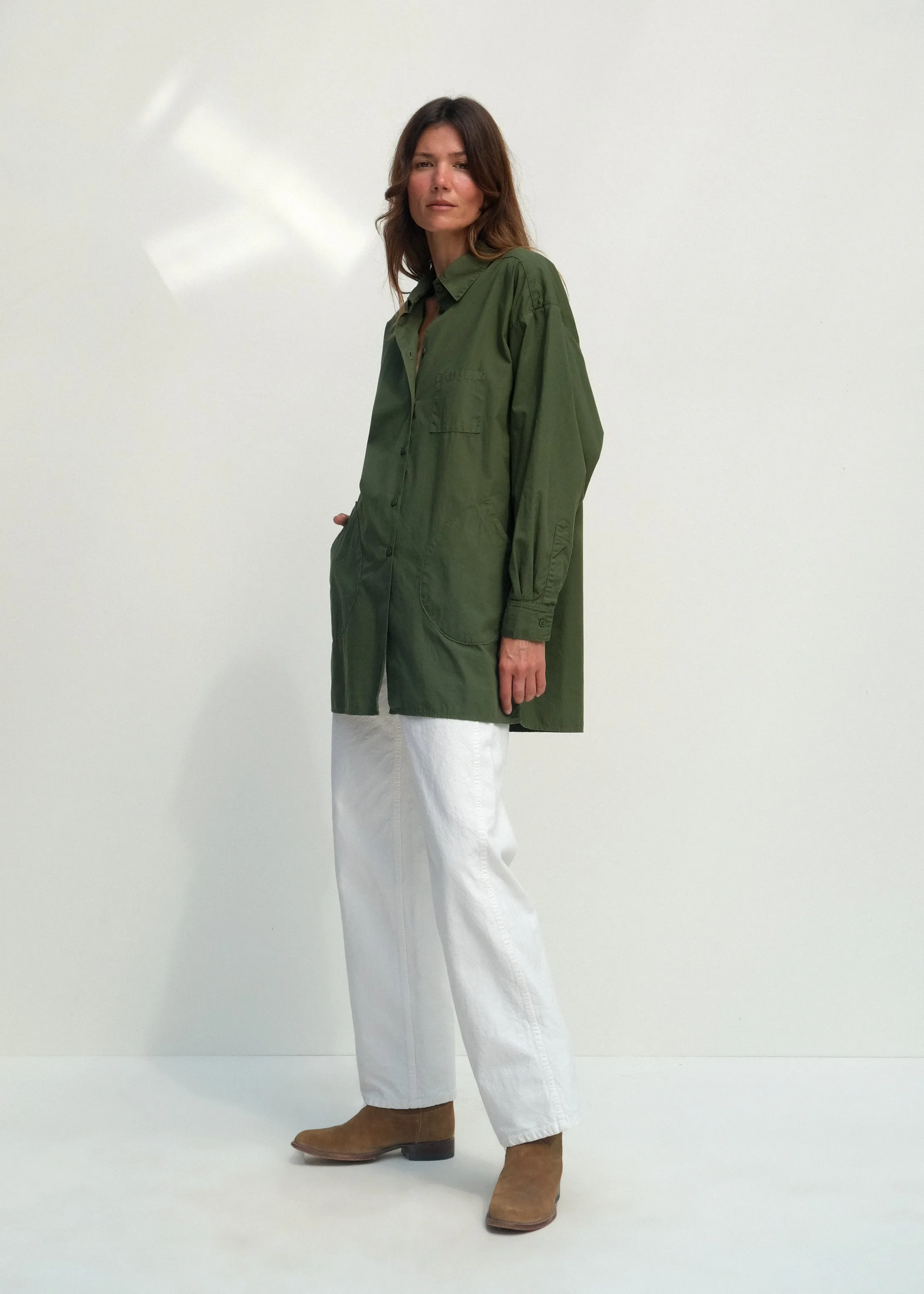 Okuda Shirt - Olive sold by Jesse Kamm product image thumbnail 3