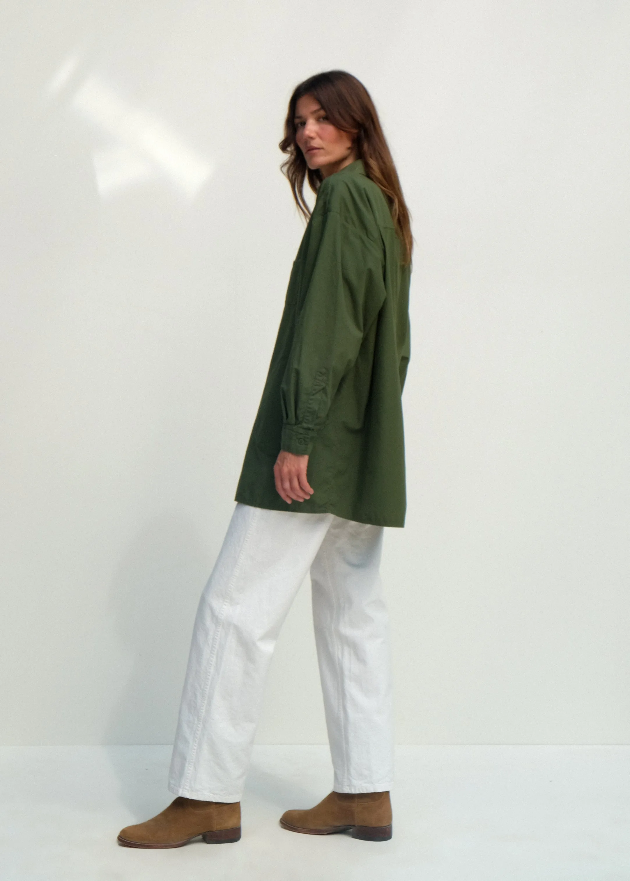 Okuda Shirt - Olive sold by Jesse Kamm product image thumbnail 4