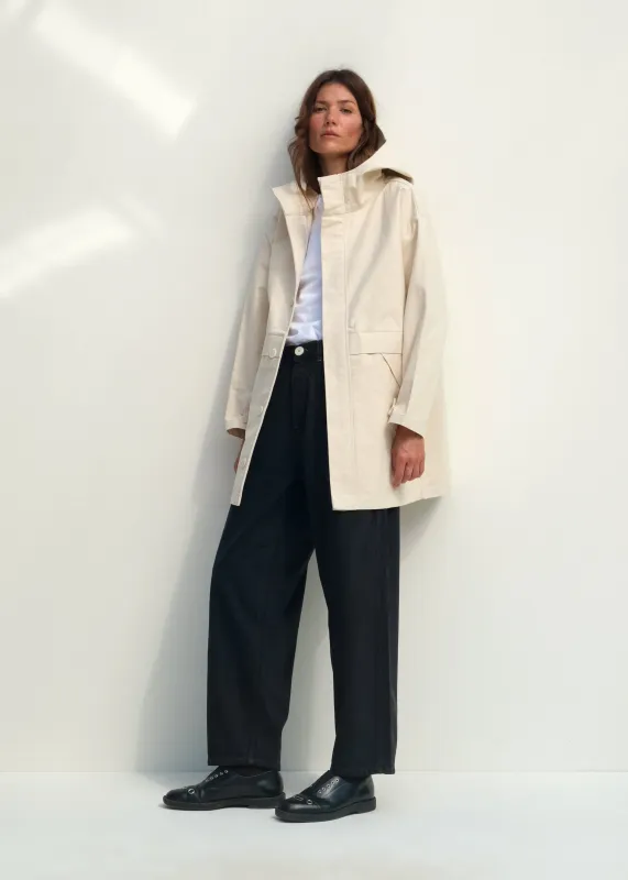 Oversized Andover Jacket - Natural sold by Jesse Kamm