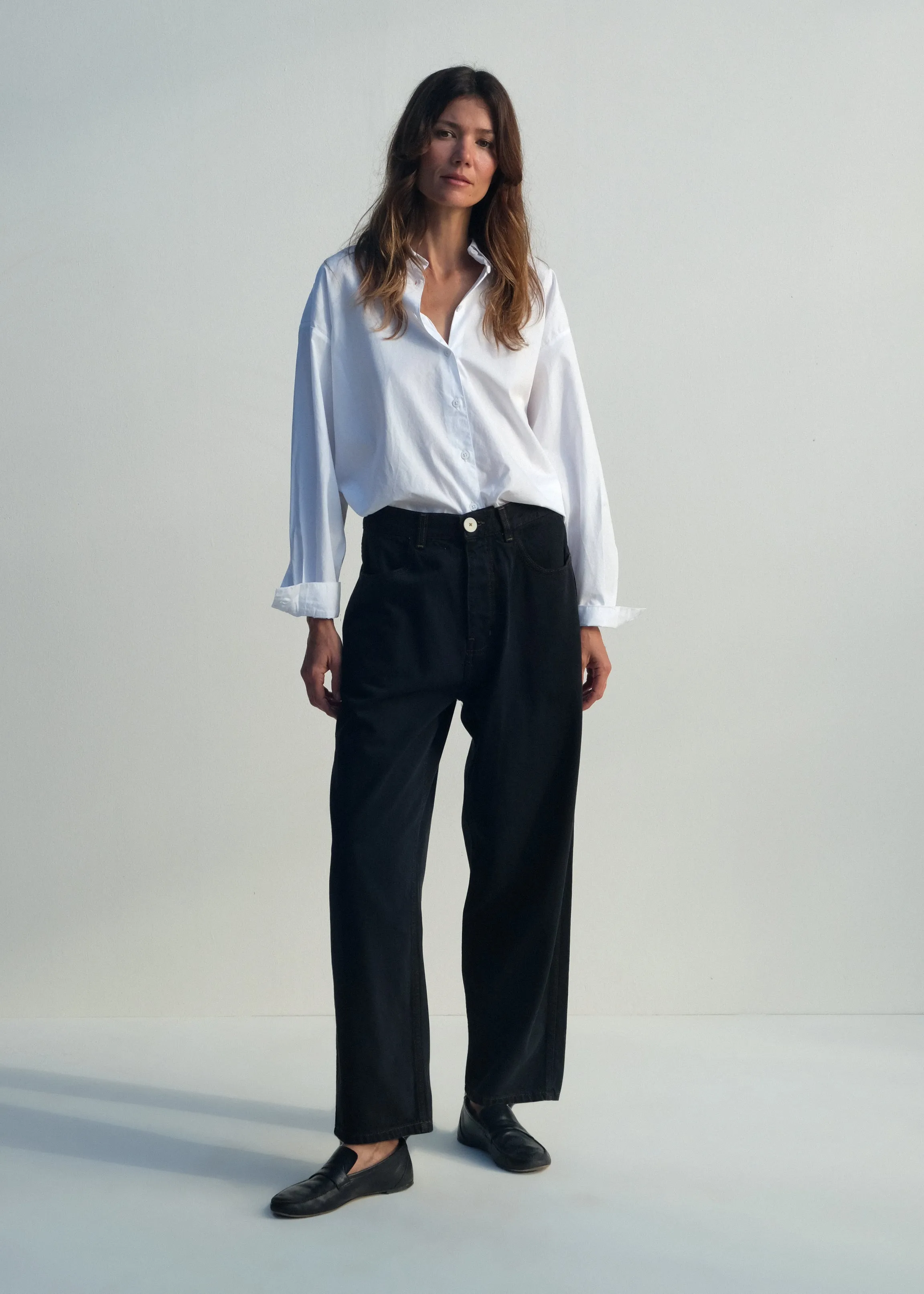 California Wides - Black Japanese Denim sold by Jesse Kamm