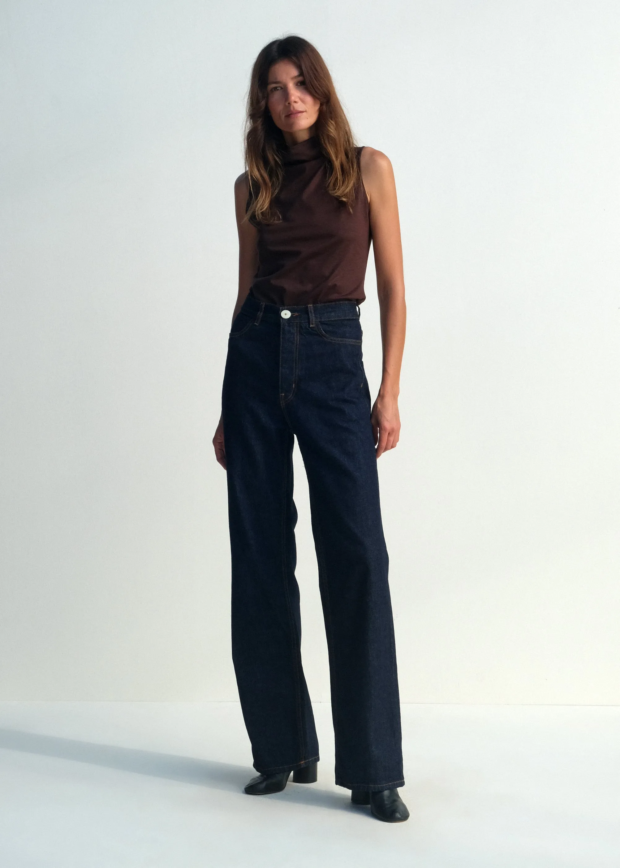 The Alta Jeans - Dark Blue Denim sold by Jesse Kamm product image thumbnail 3