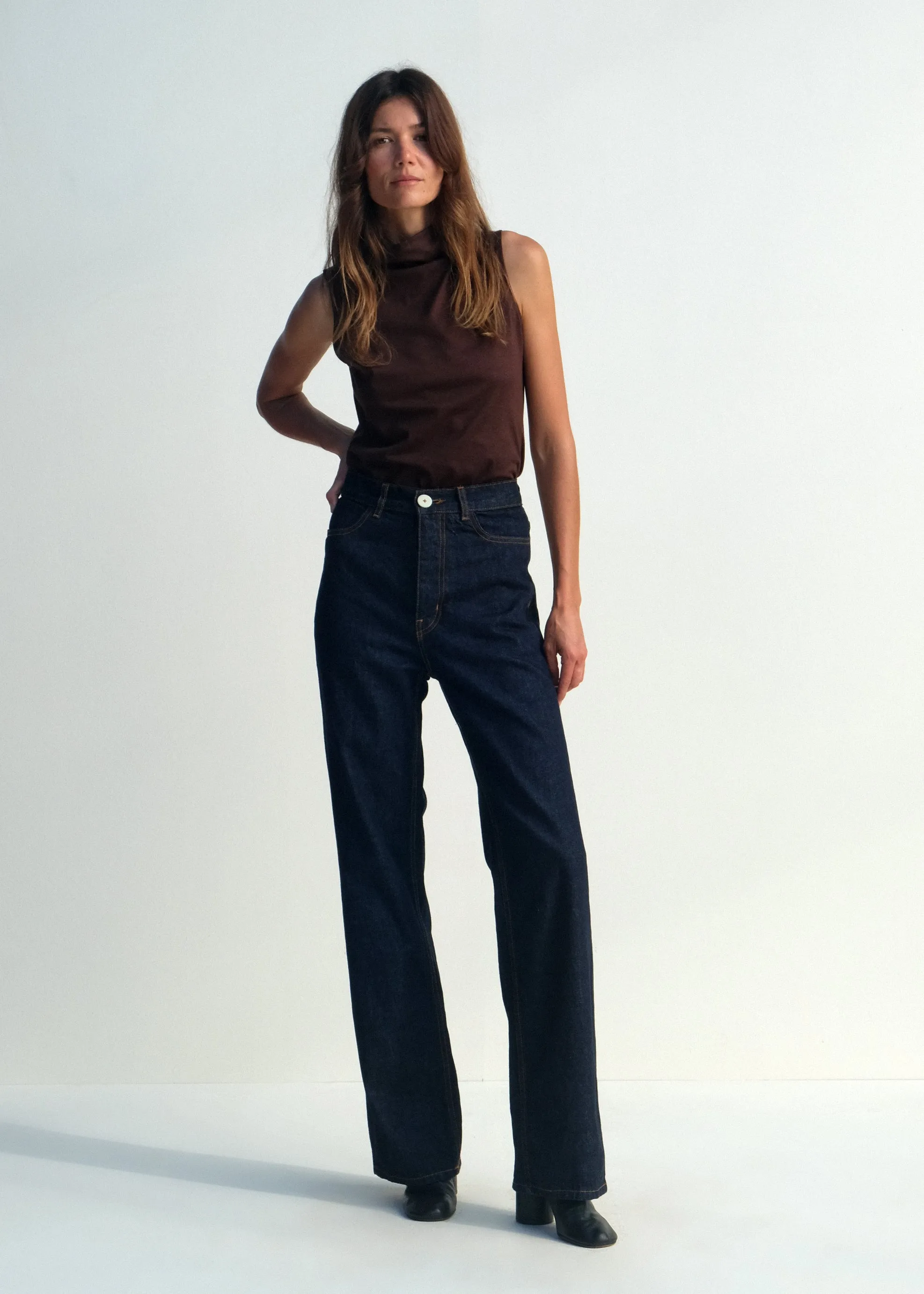 The Alta Jeans - Dark Blue Denim sold by Jesse Kamm product image thumbnail 5