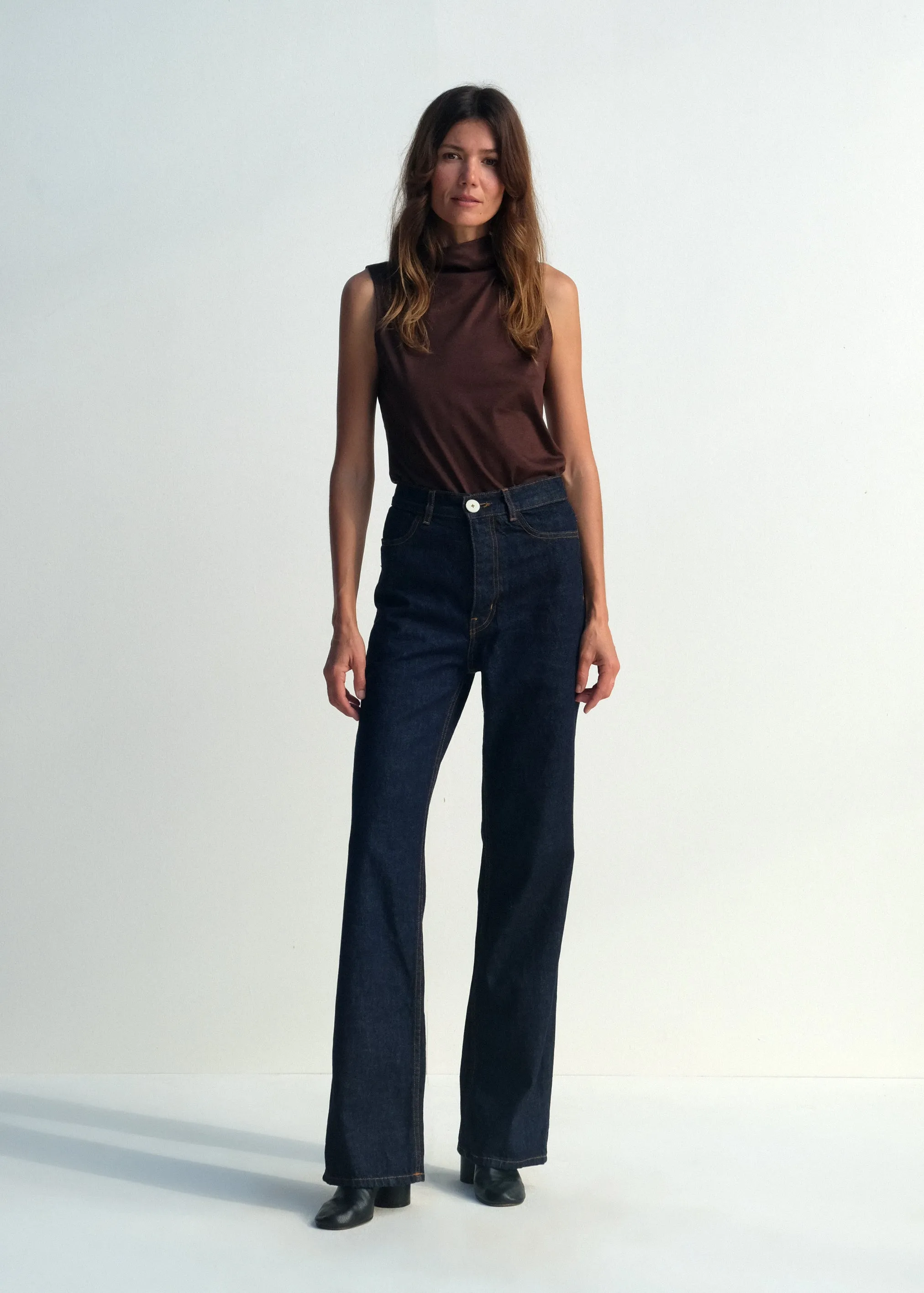 The Alta Jeans - Dark Blue Denim sold by Jesse Kamm product image thumbnail 2